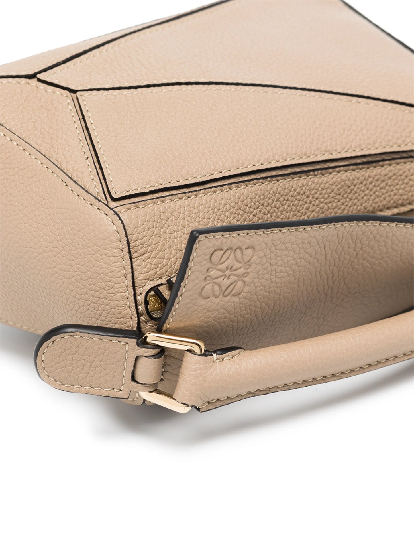 mini Puzzle leather shoulder bag