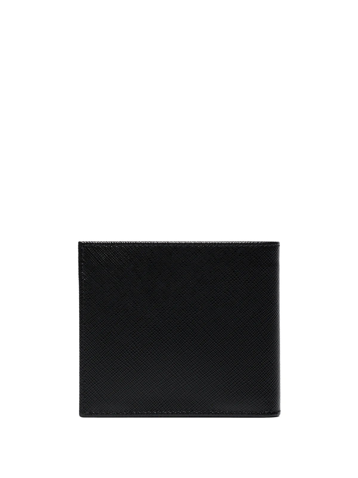 triangle-logo bifold wallet