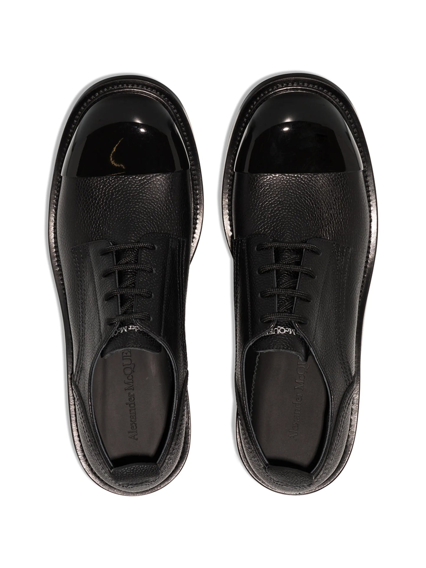 toe-cap lace-up shoes