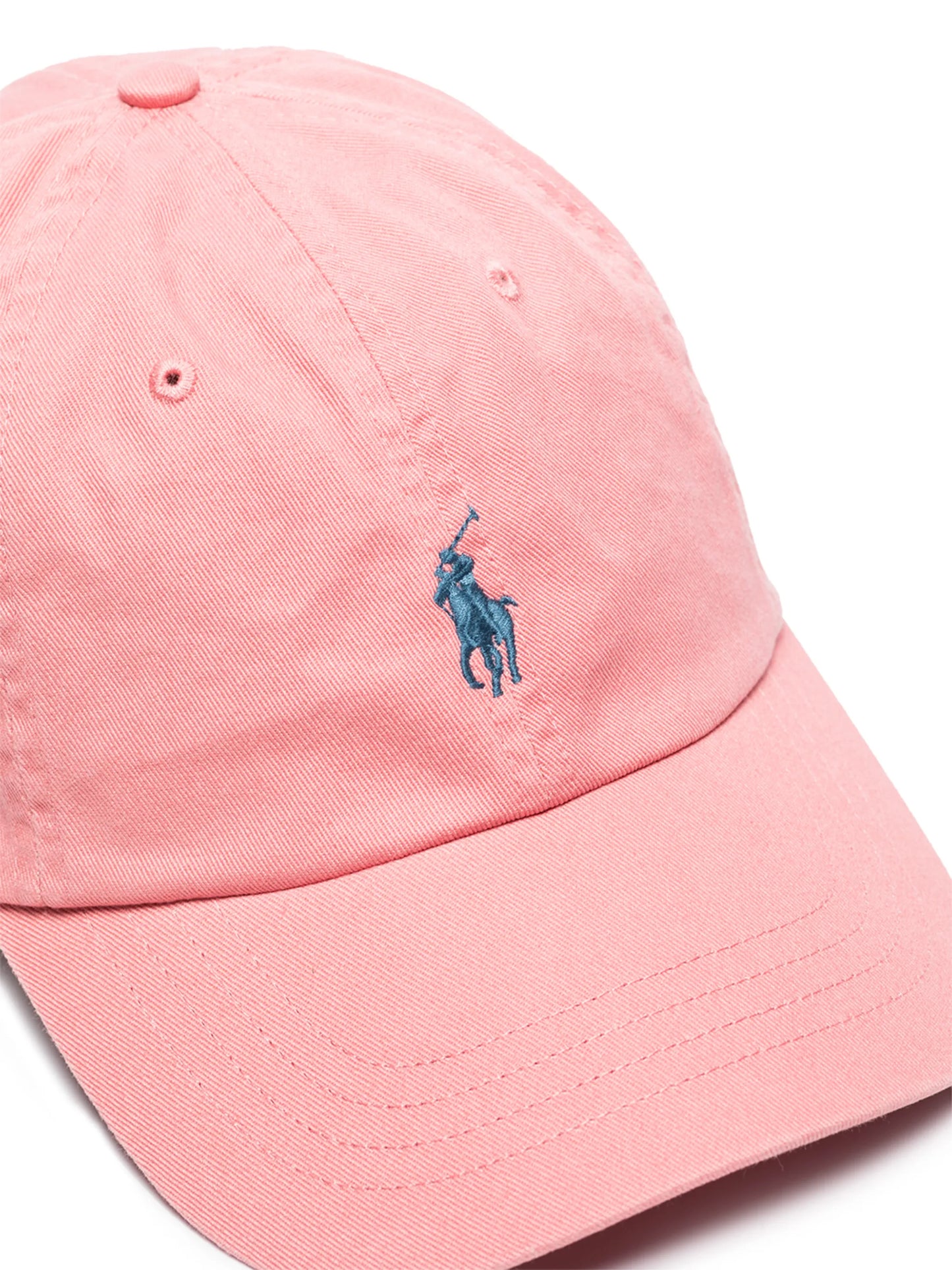 logo-embroidered cotton cap