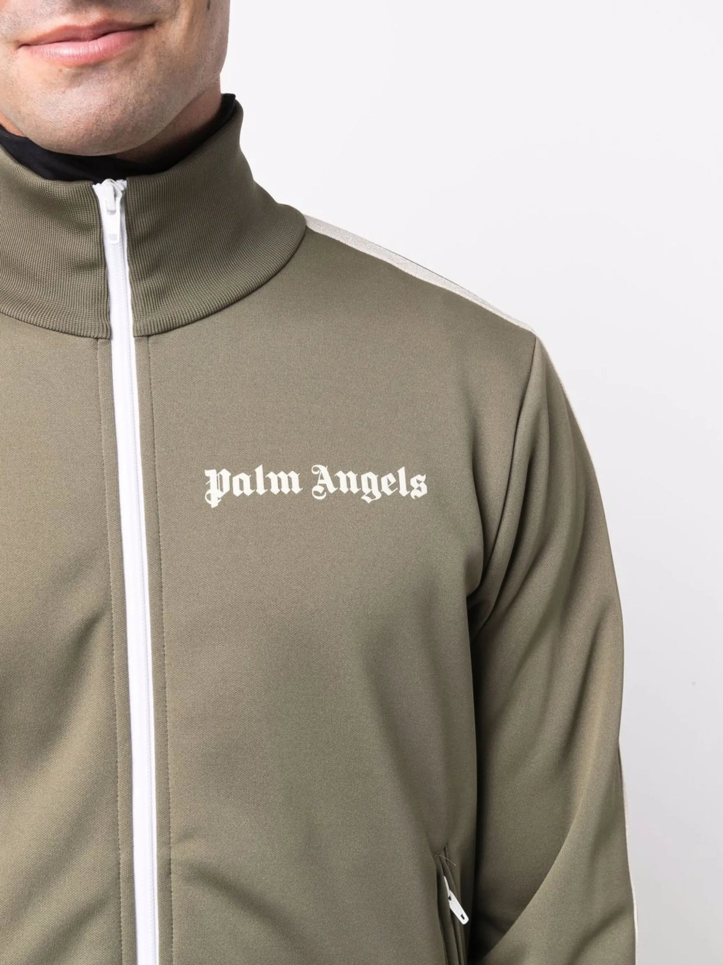 Classic Track logo-print jacket