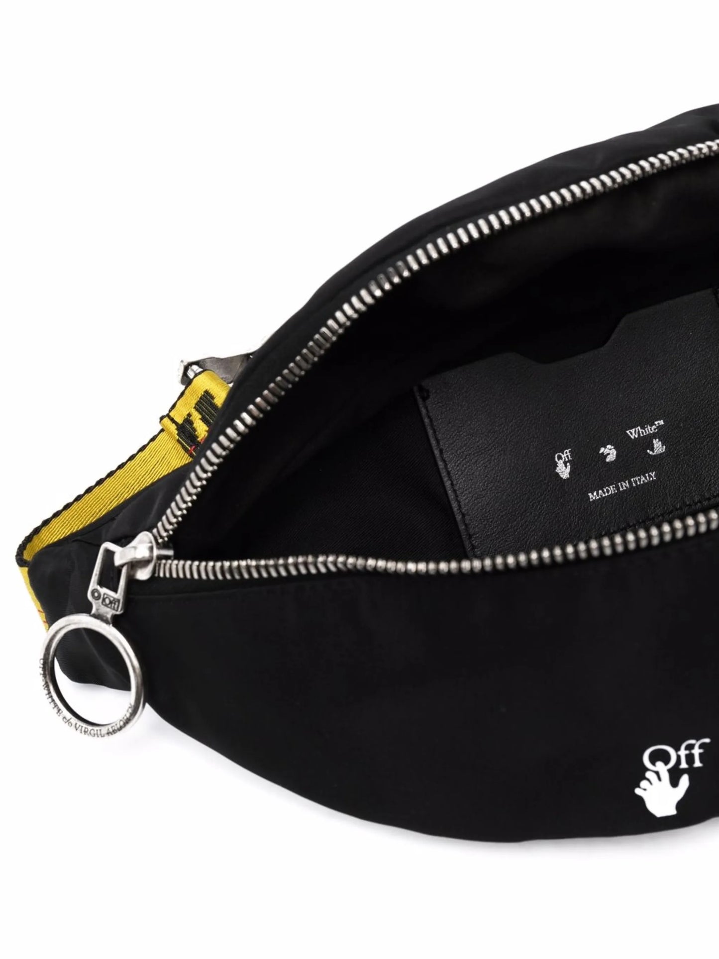 logo-print belt bag