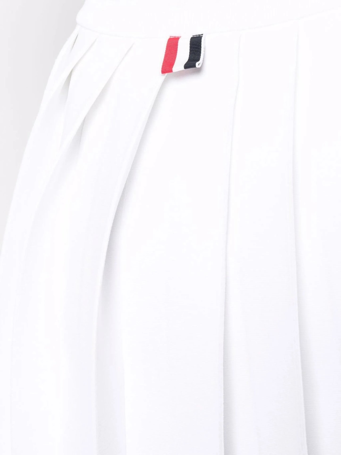 RWB pleated mini skirt