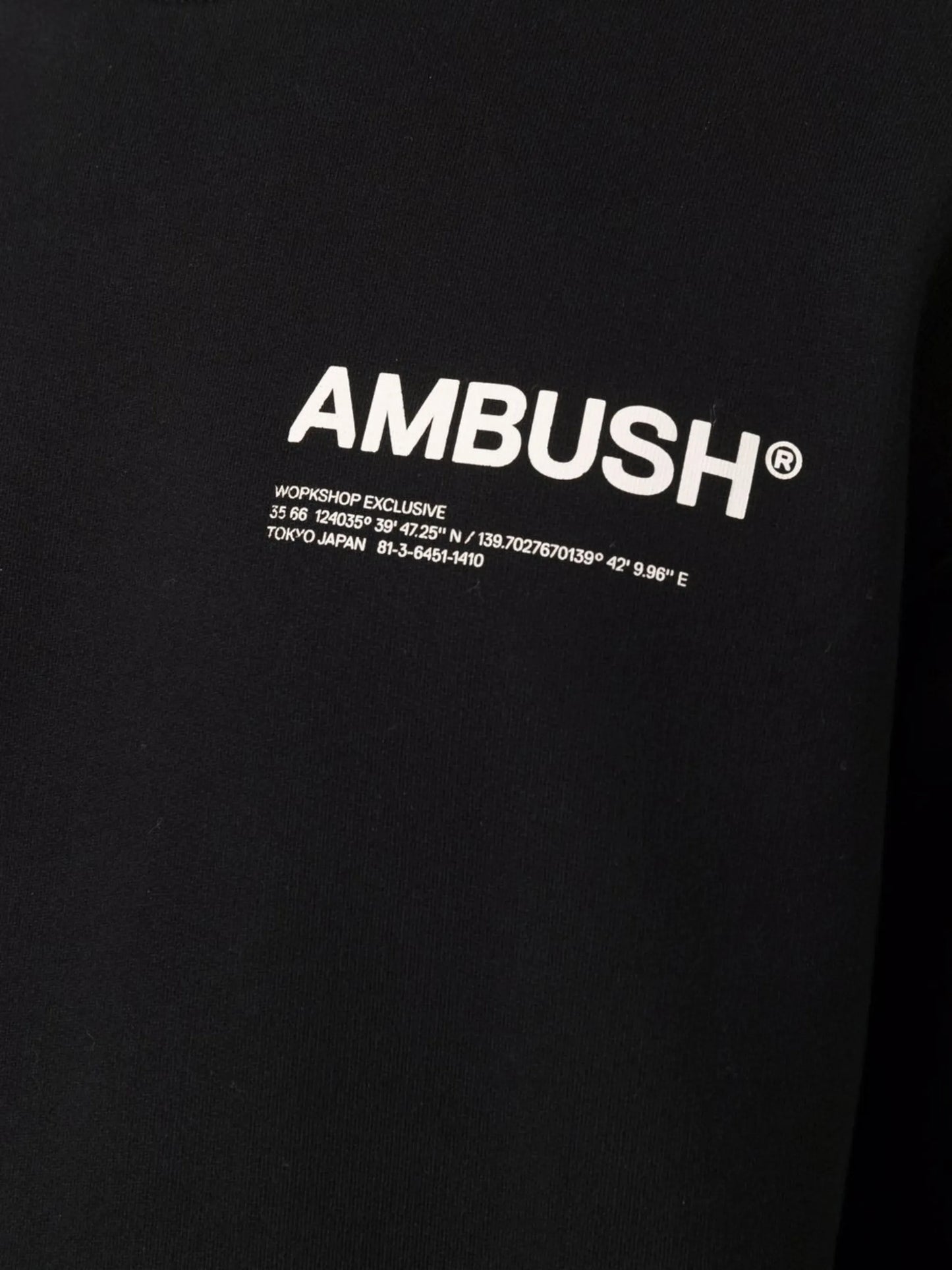 logo-print Workshop sweatshirt