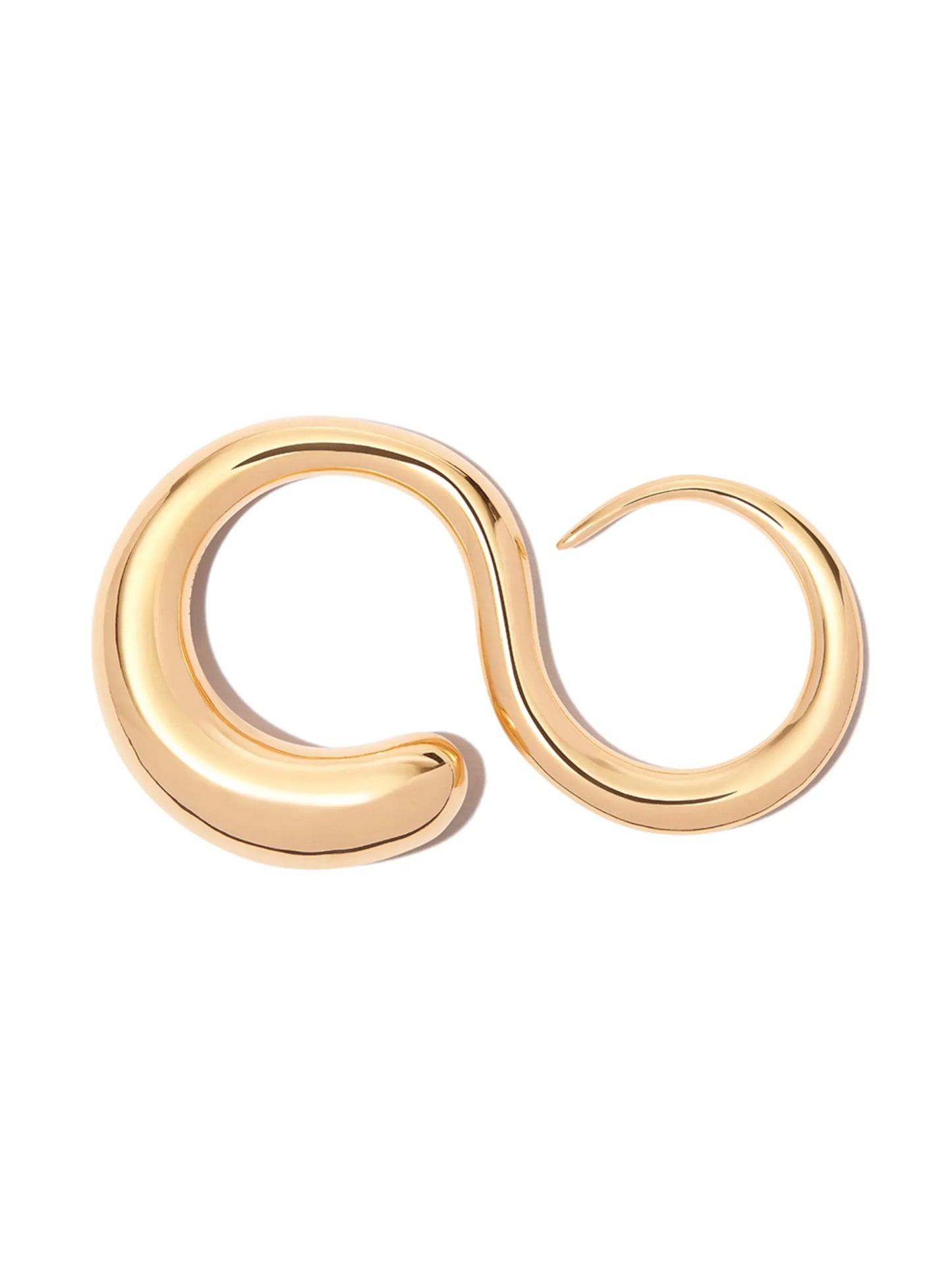 gold vermeil-plated Adder double ring