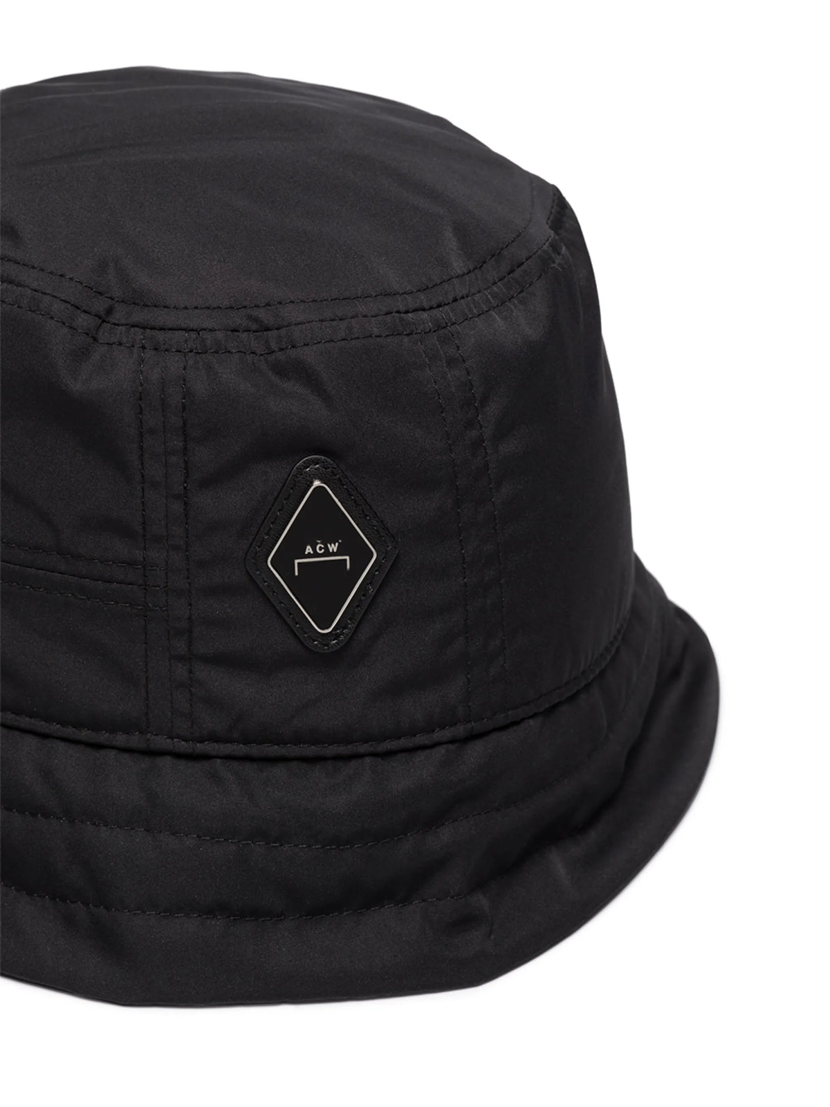 Cell diamond-patch bucket hat