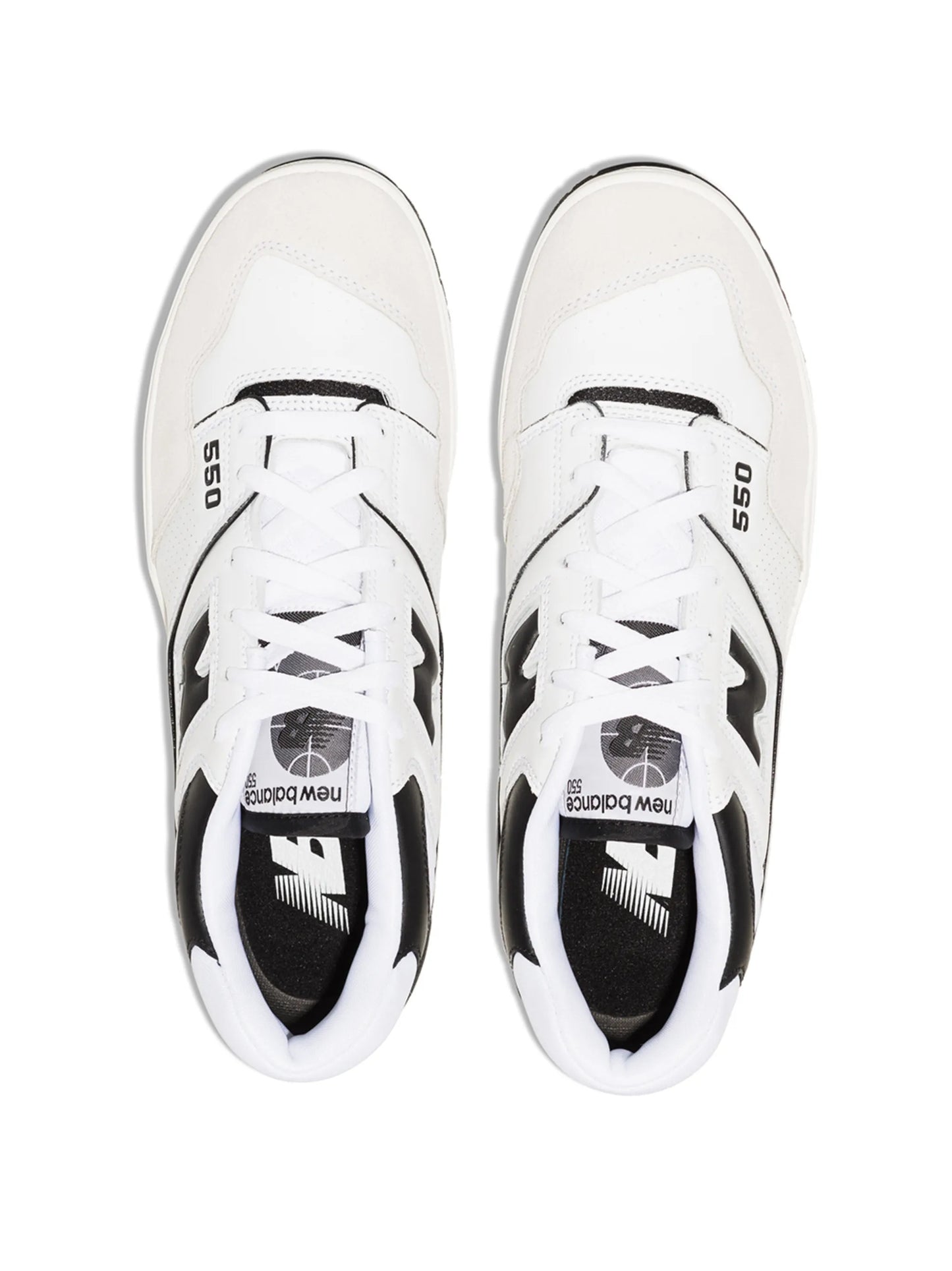550 "White/Black" sneakers