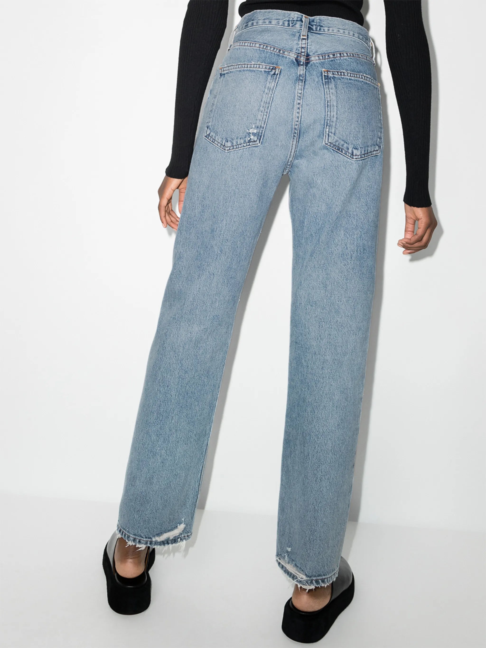 '90s Pinch Waist straight-leg jeans