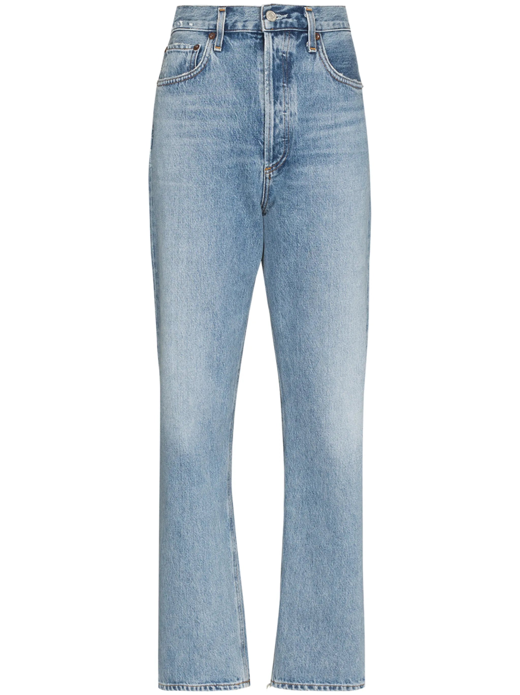 '90s Pinch Waist straight-leg jeans