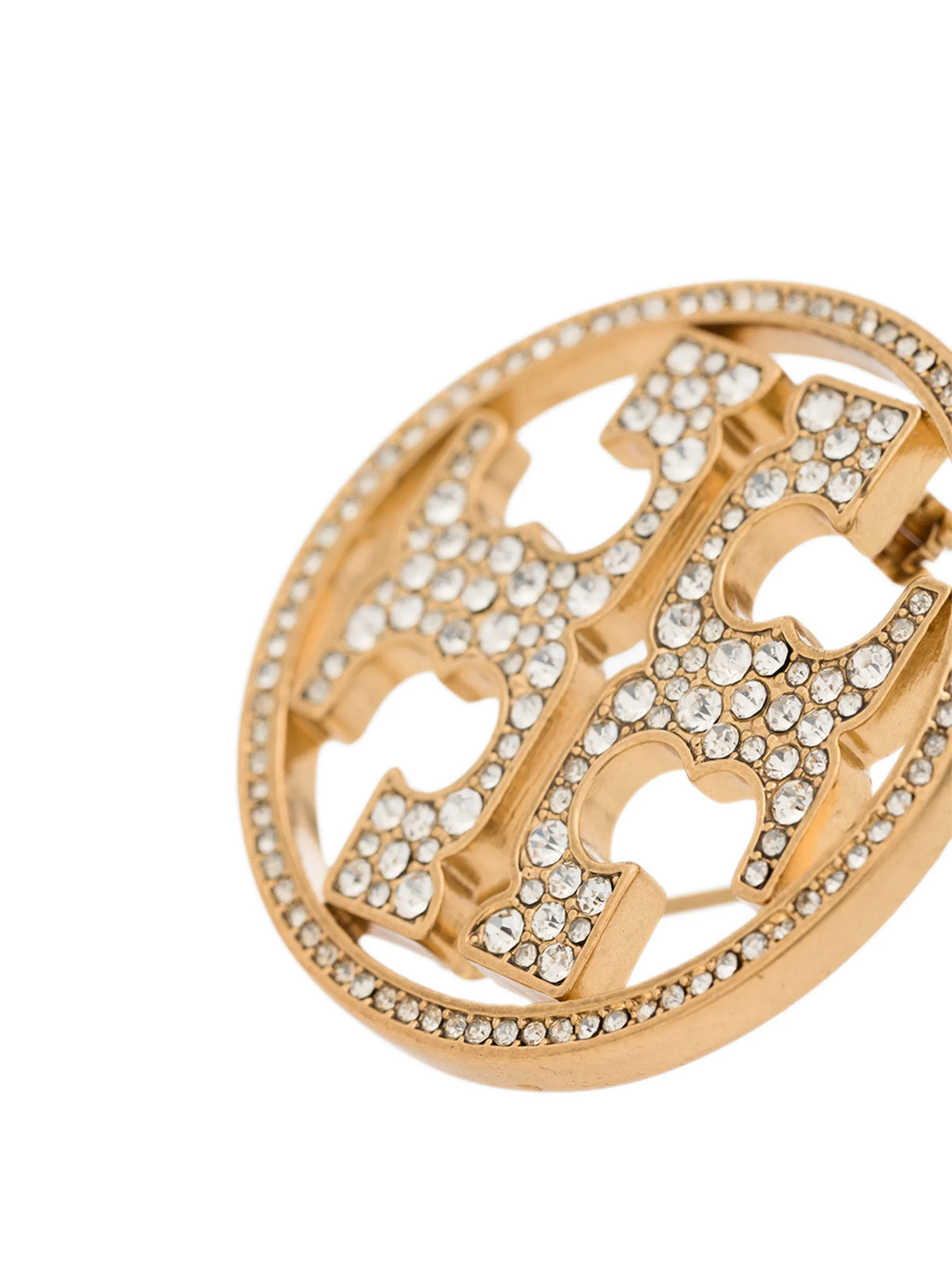 logo miller crystal brooch