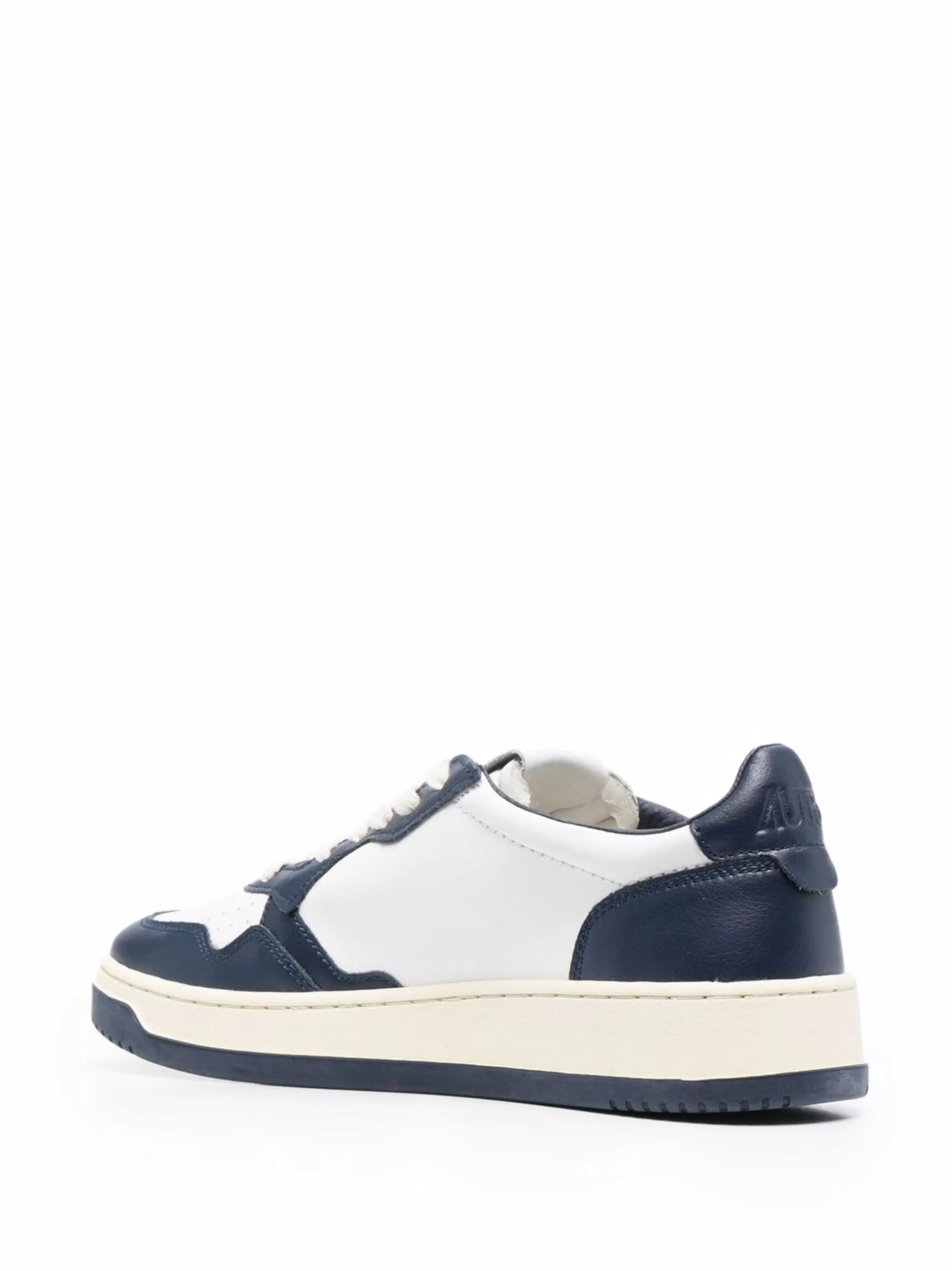 Action panelled low-top sneakers