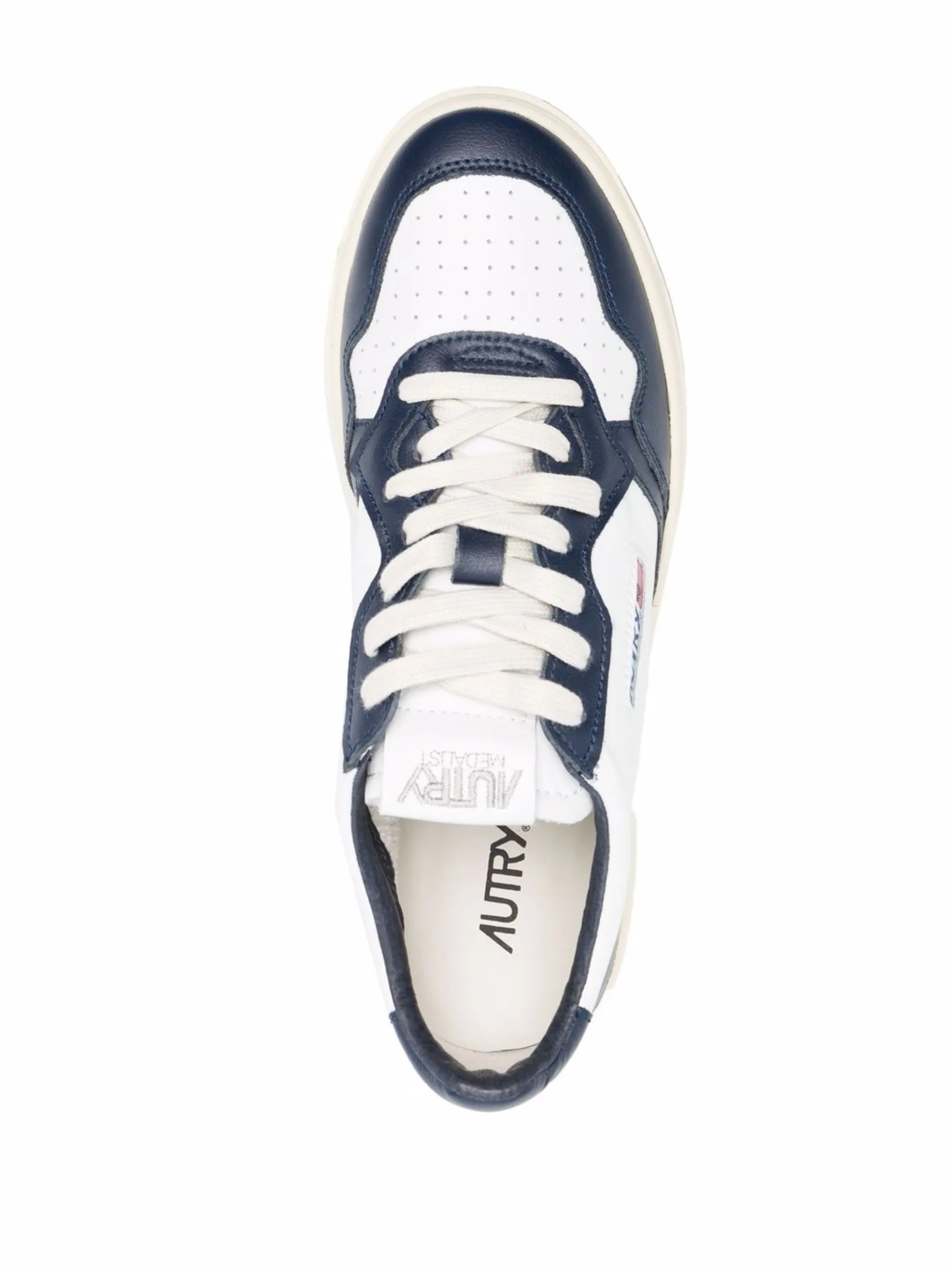 Action panelled low-top sneakers