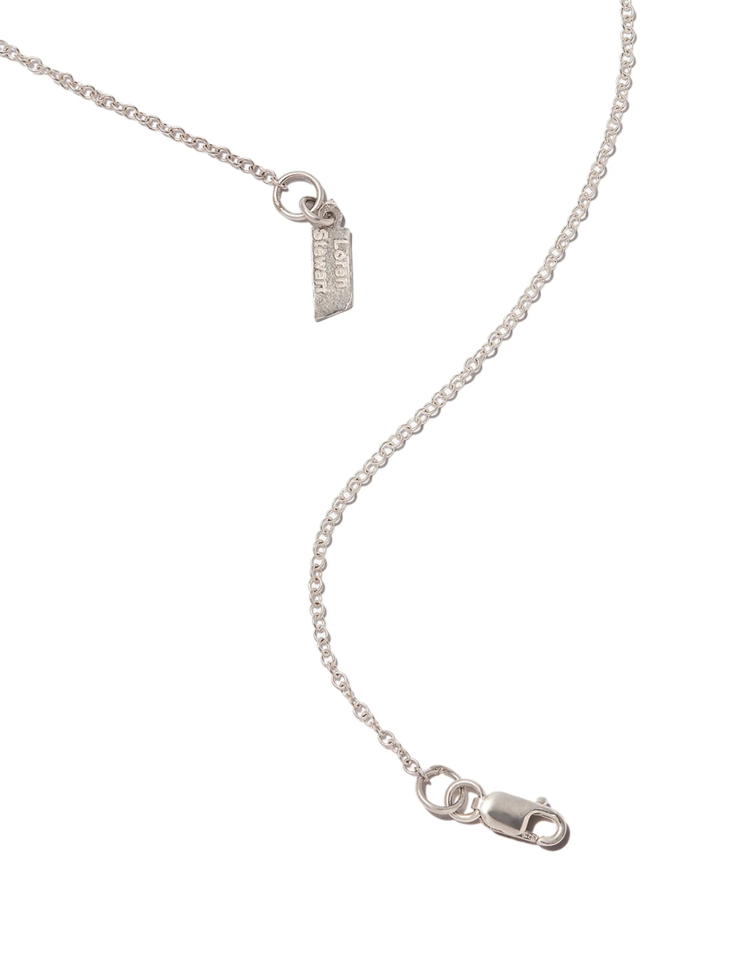 Tag 21" pendant necklace