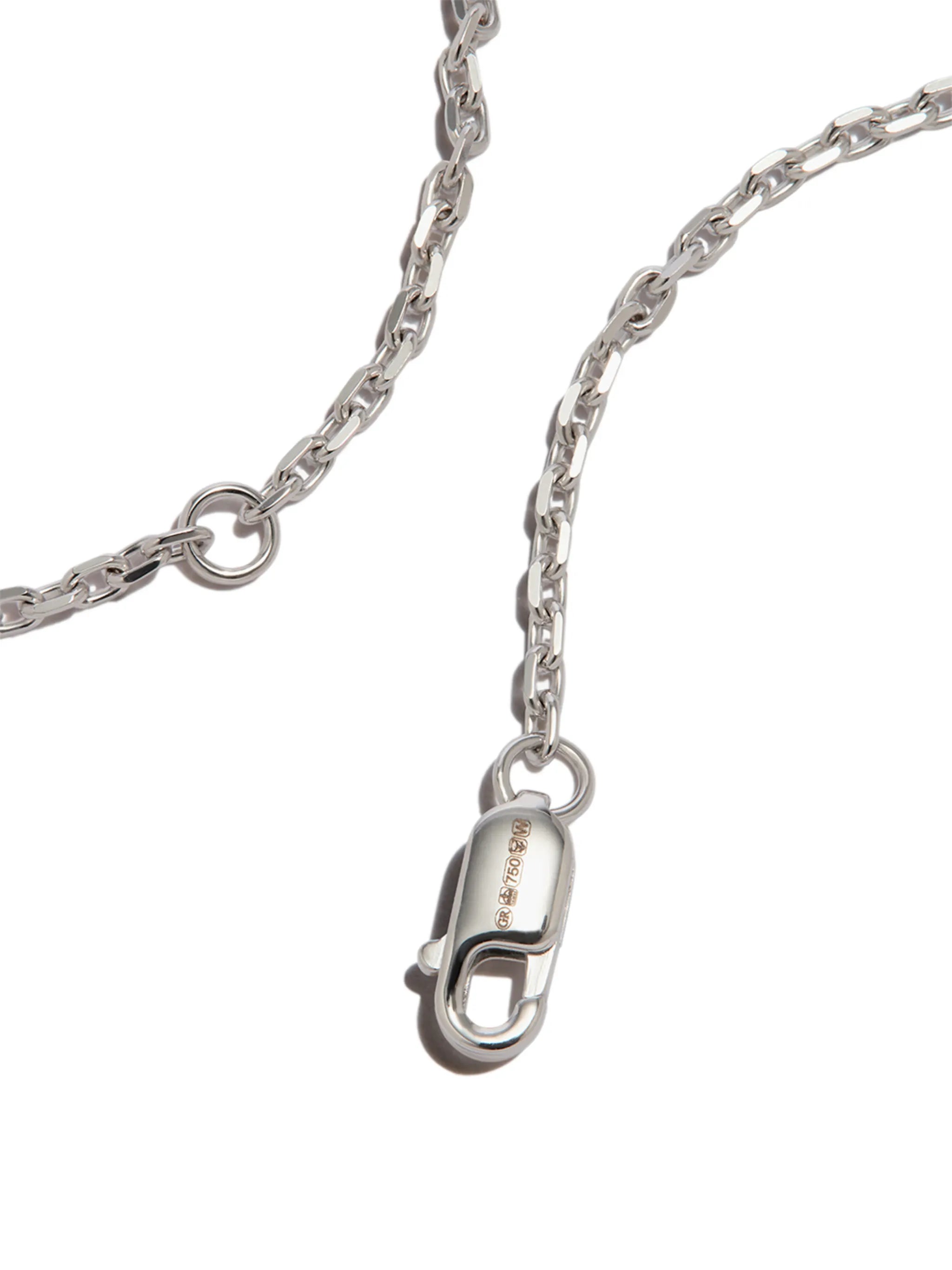 18kt white gold Antifer diamond necklace