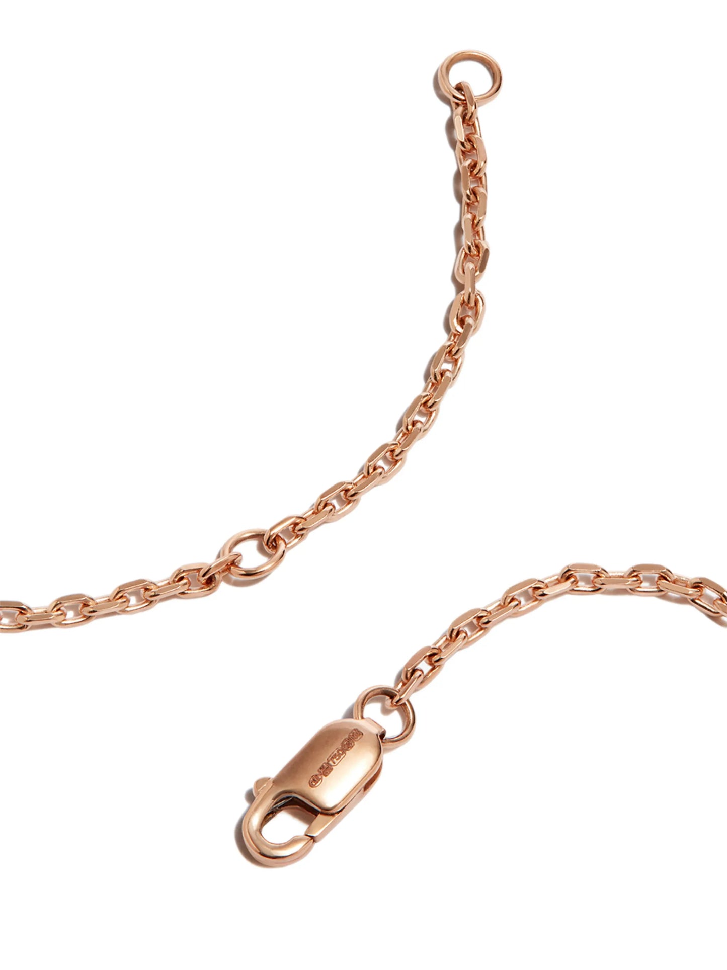 18kt rose gold Antifer diamond necklace