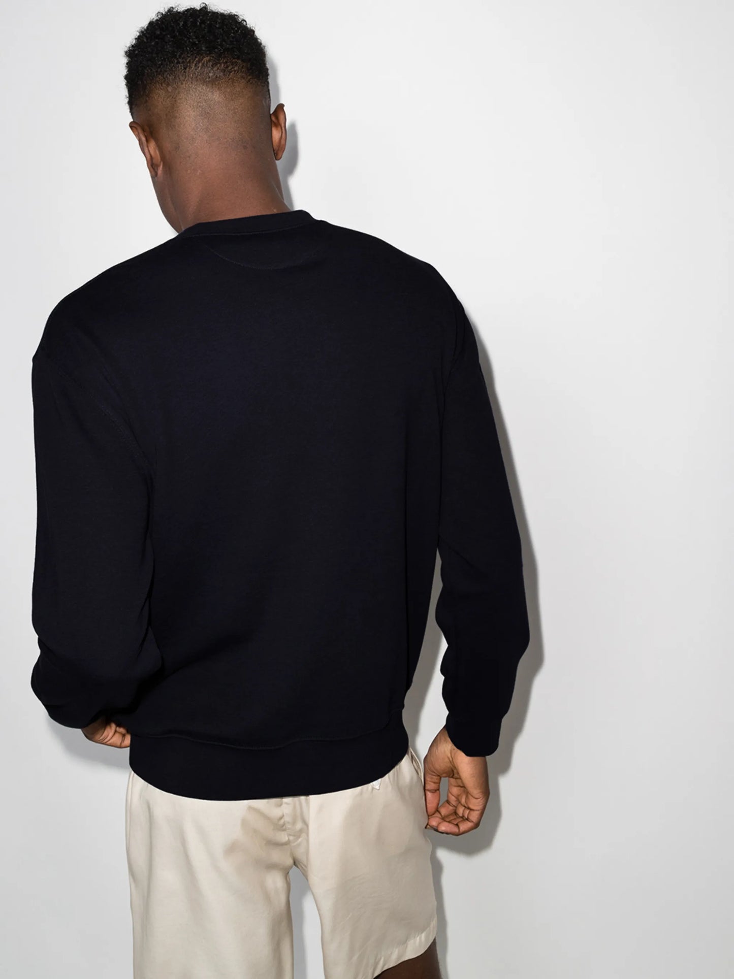 logo-print crew-neck sweatshirt