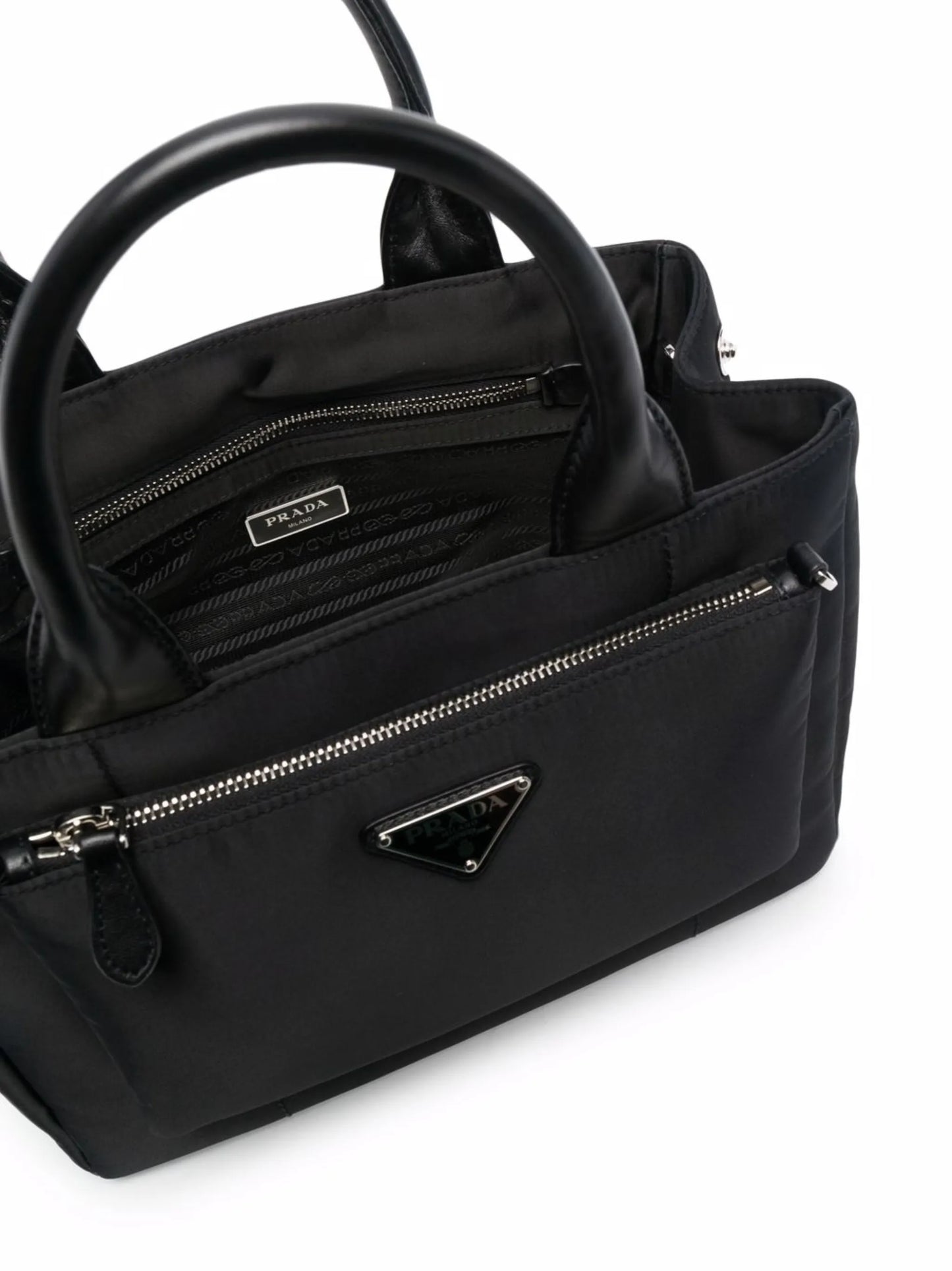 logo-plaque tote bag