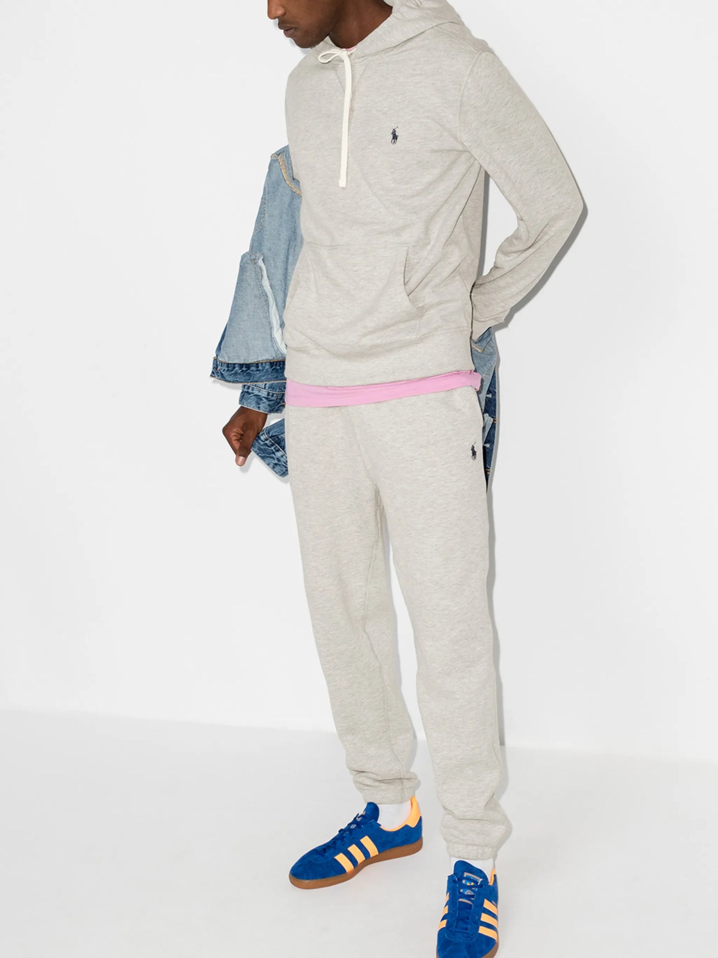 Polo Pony drawstring hoodie