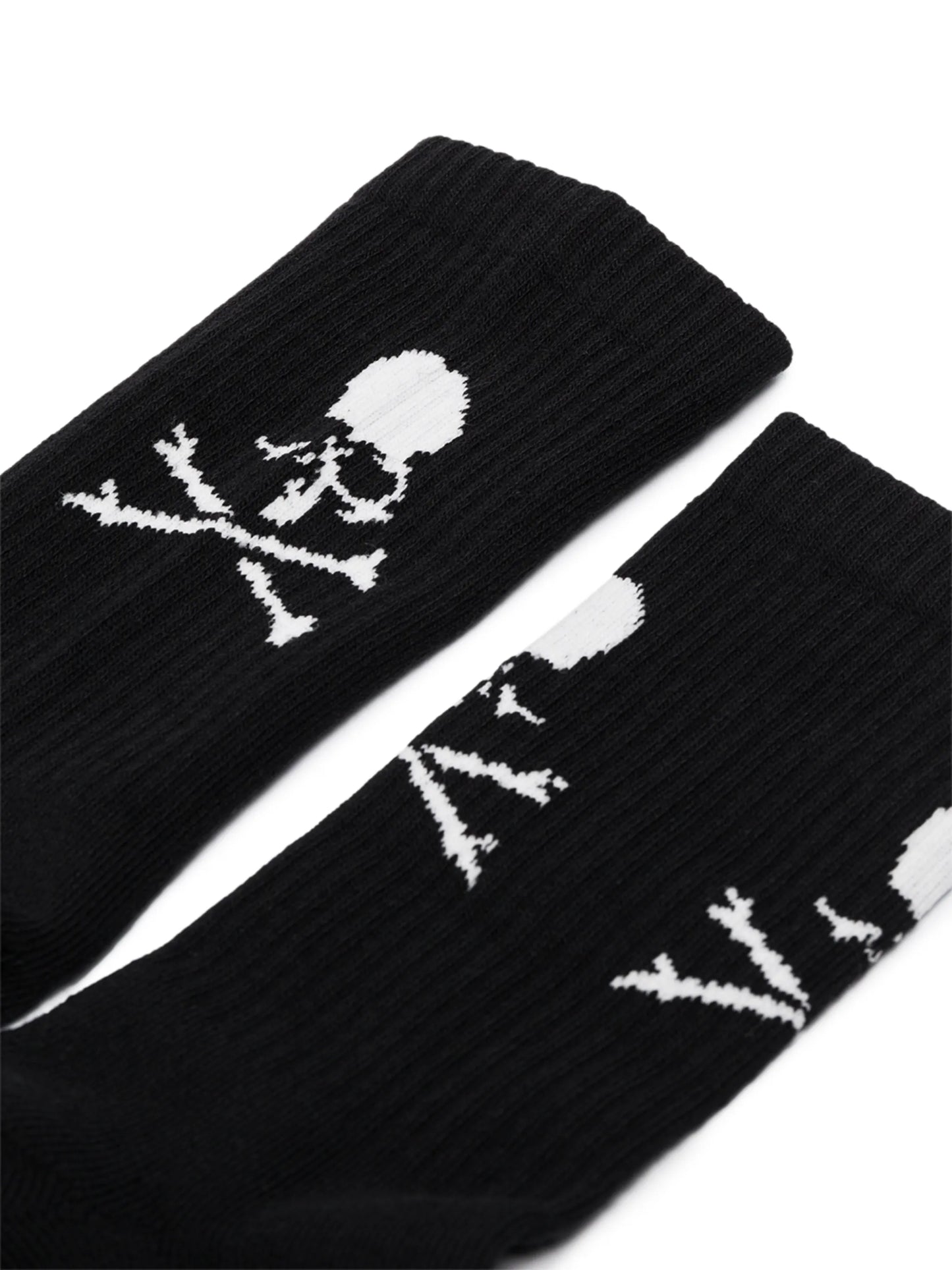 skull motif ankle socks
