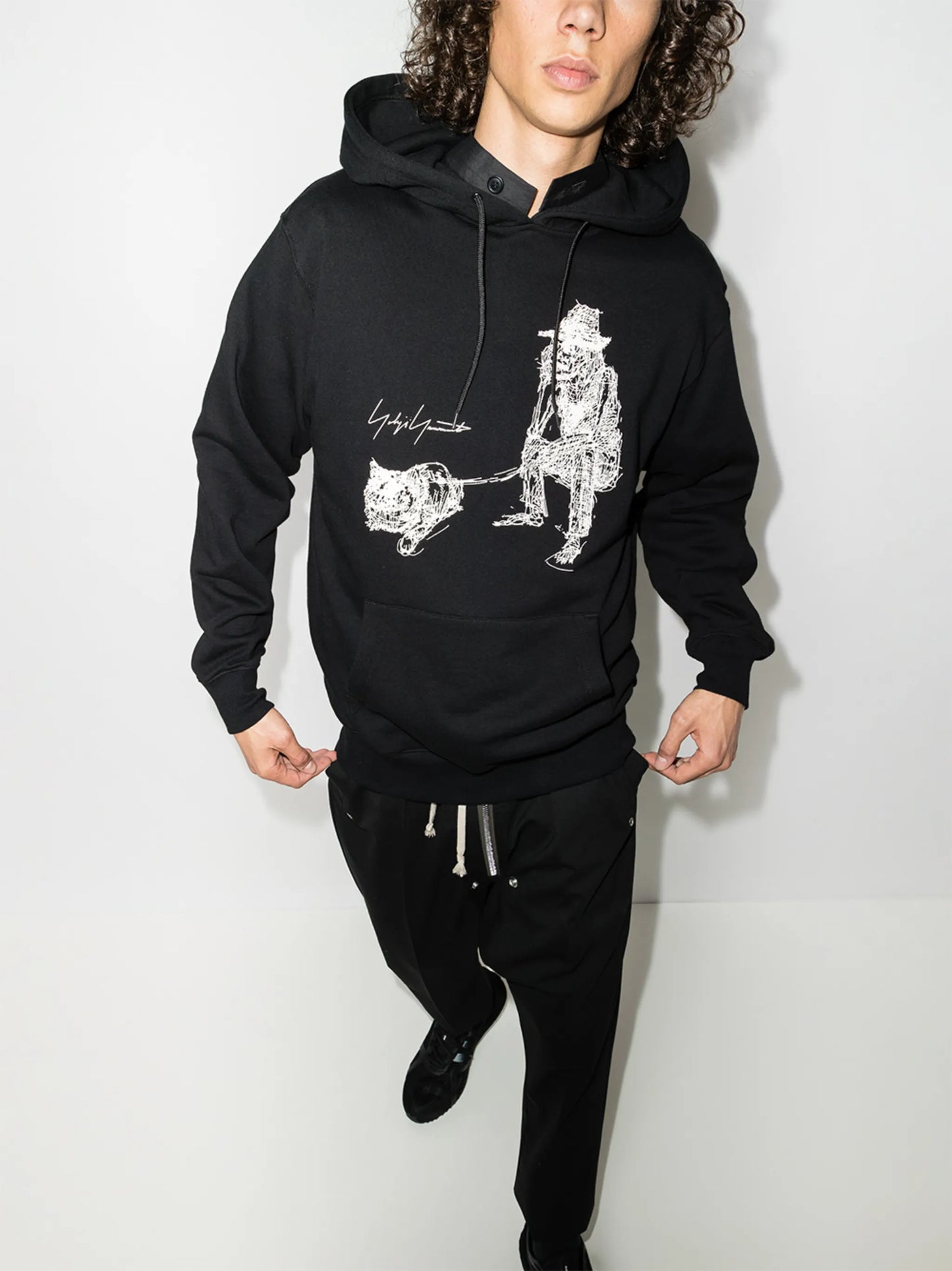 x New Era graphic-print hoodie