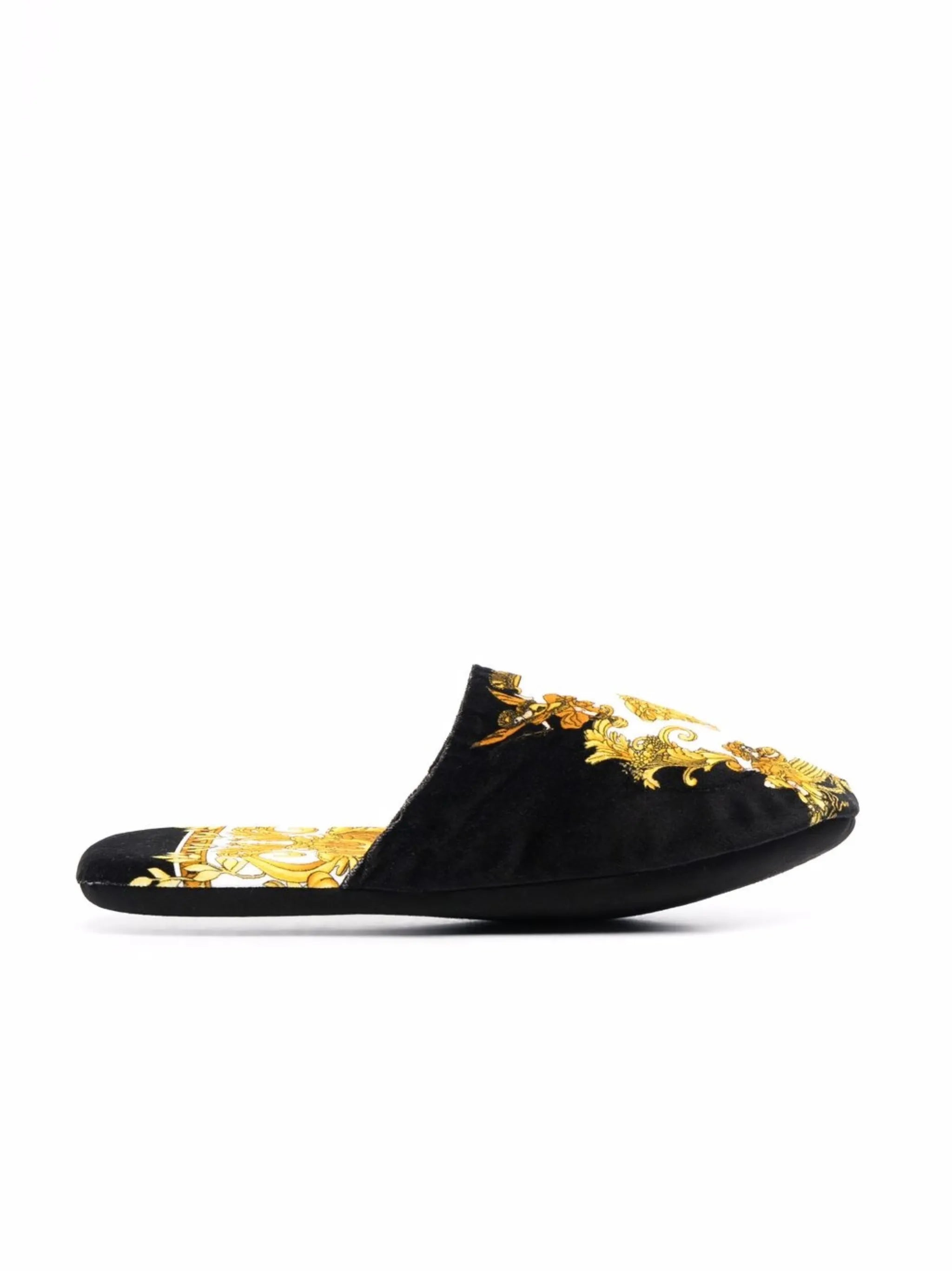 Medusa Renaissance-print slippers