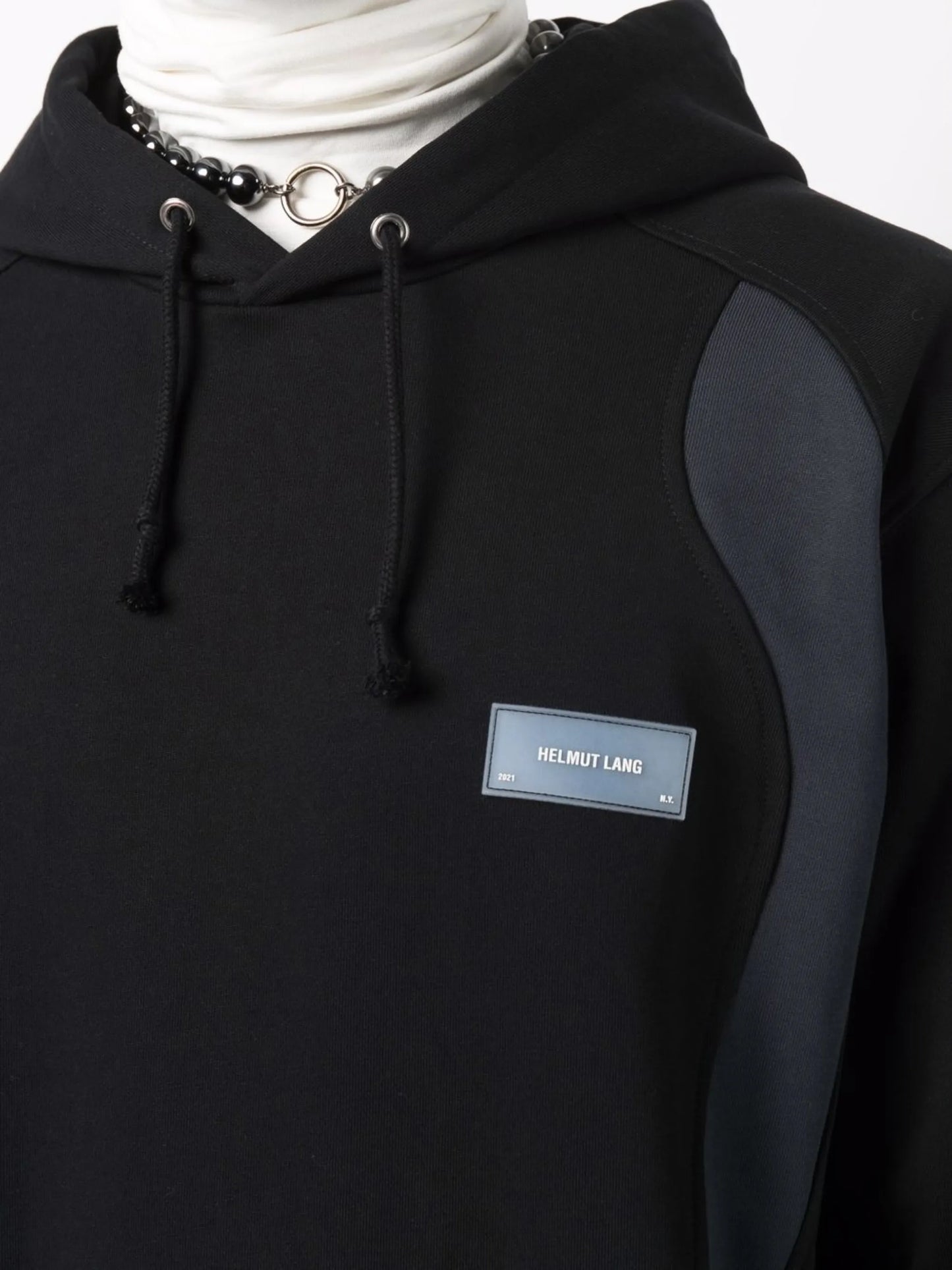 logo-patch hoodie
