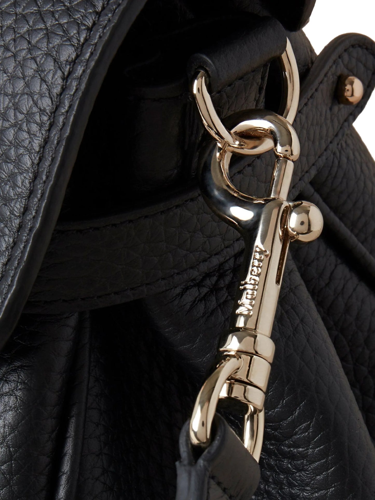 Alexa braided handle buckle tote bag