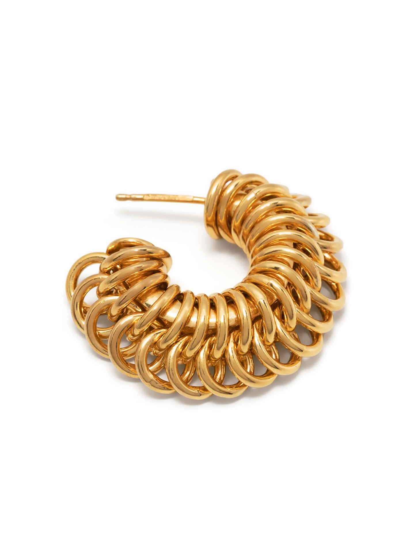 interwoven link hoops
