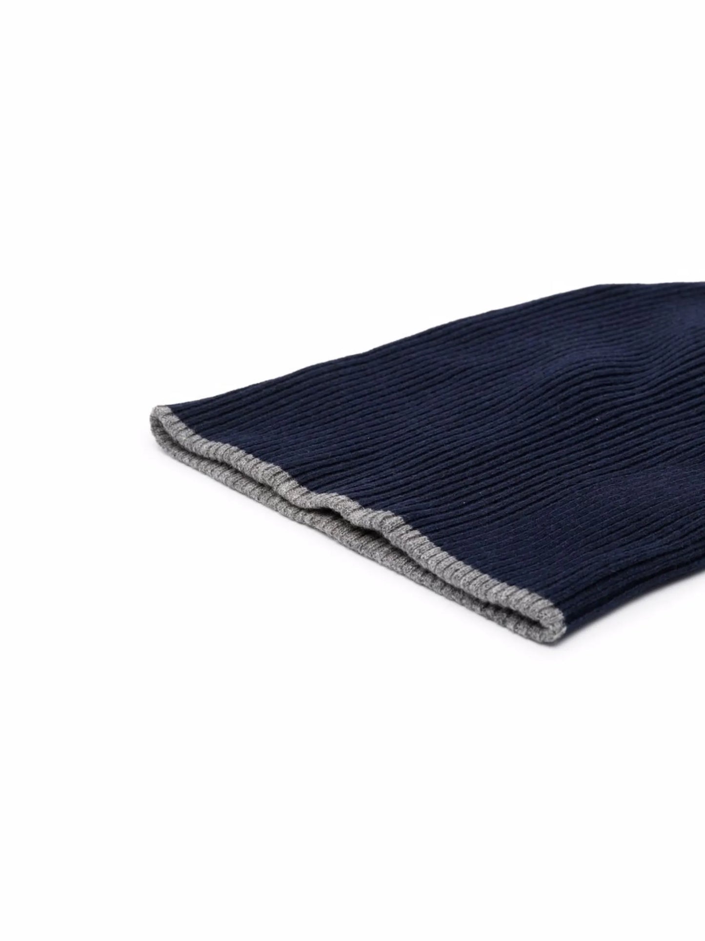 rib-knit cashmere beanie