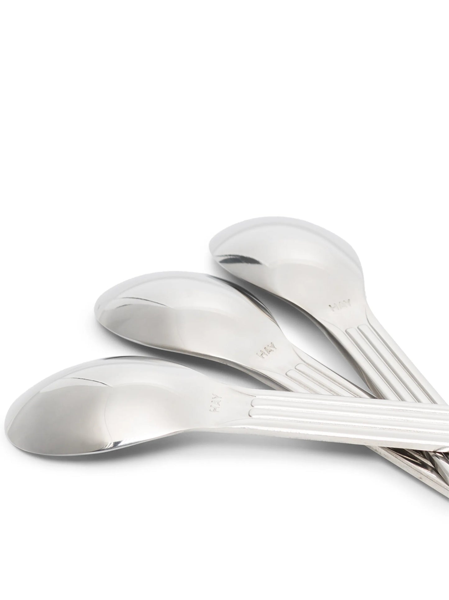 Sunday set of five teaspoons