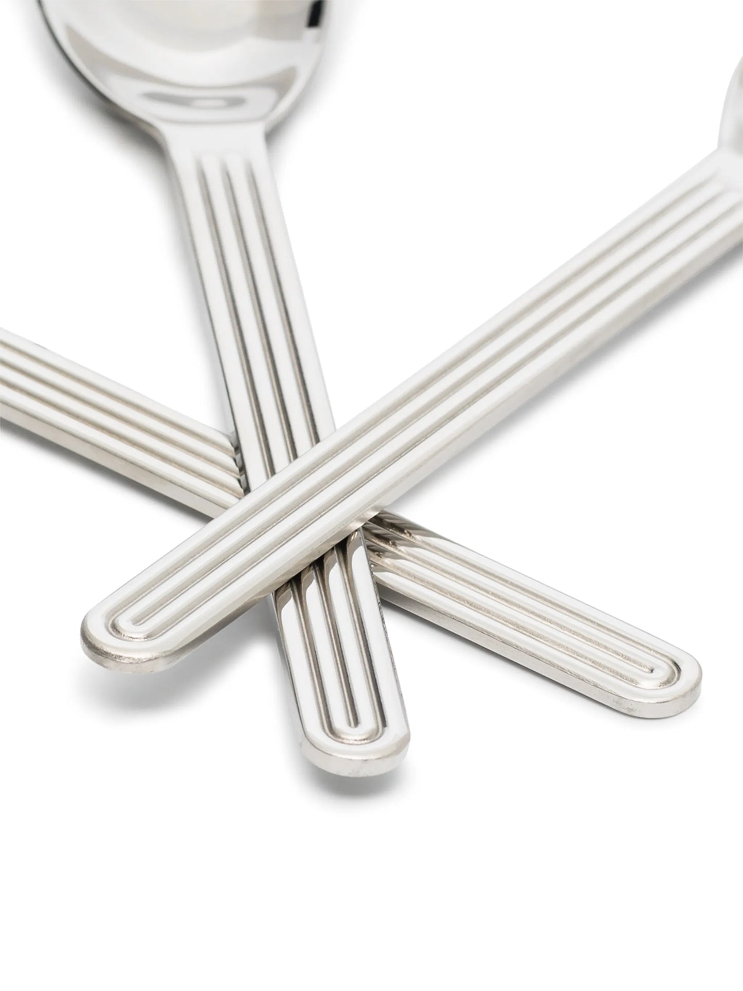 Sunday textured set-of-five spoons