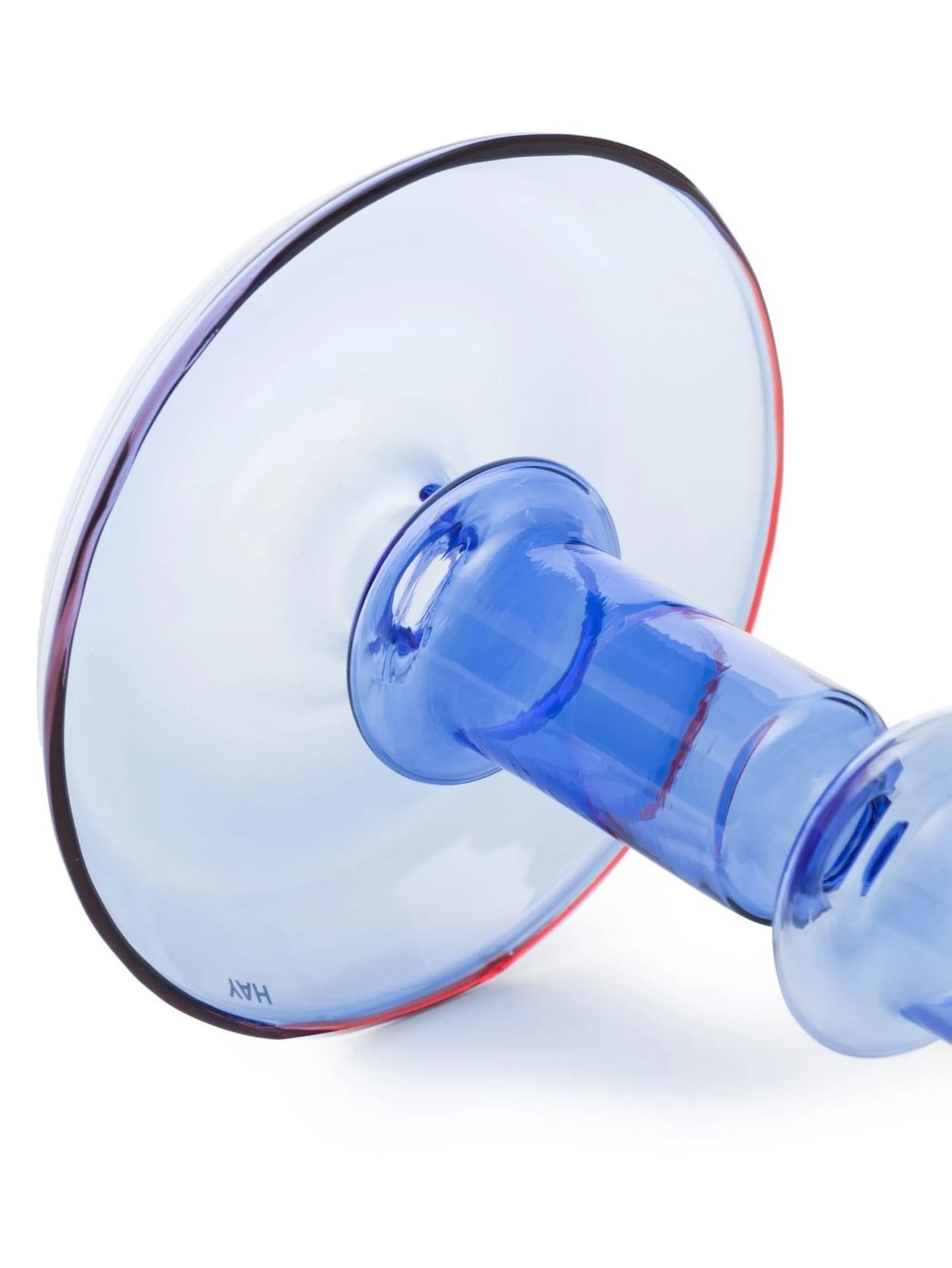 Flare Medium glass candleholder