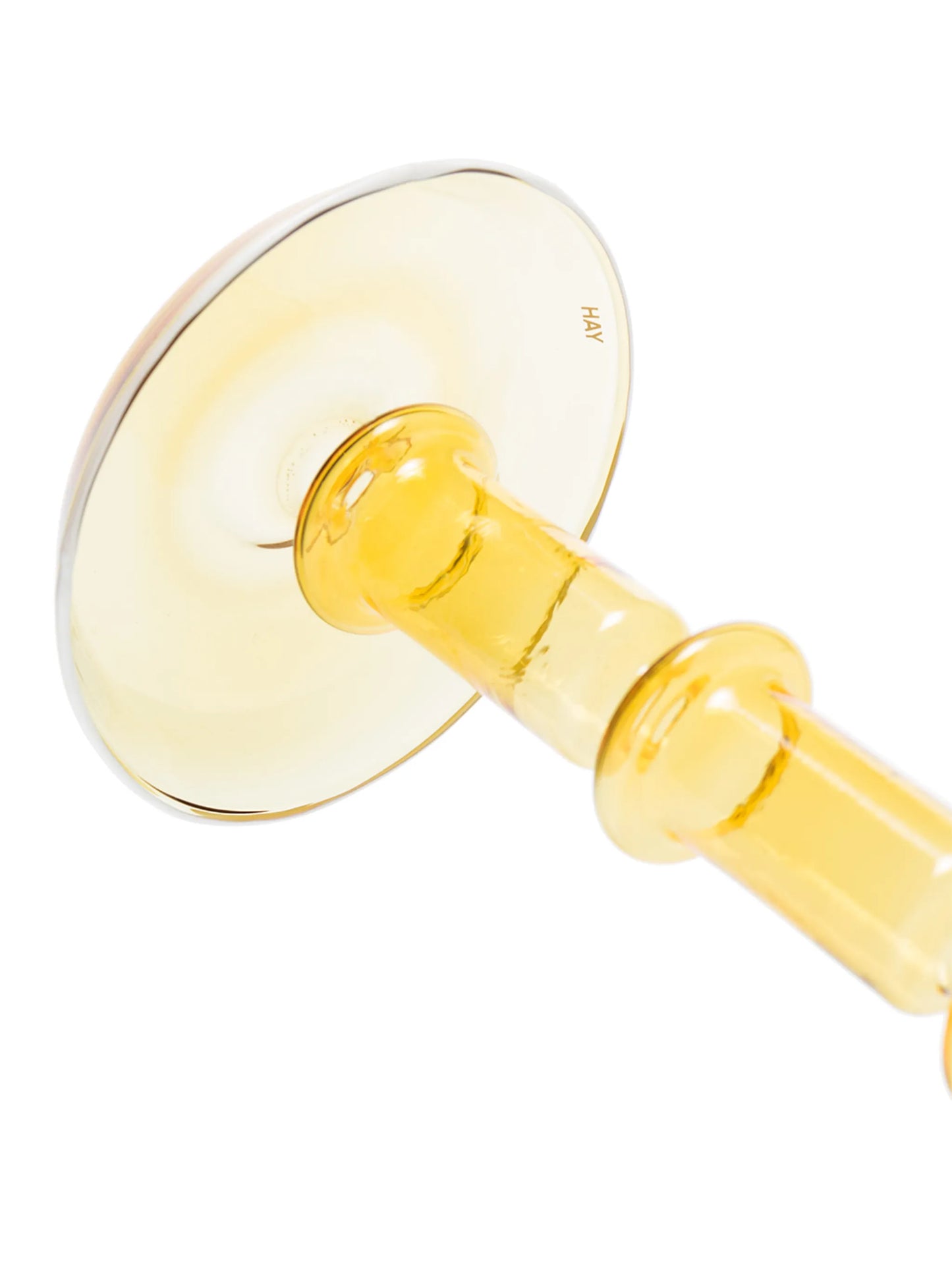 Flare Tall glass candleholder