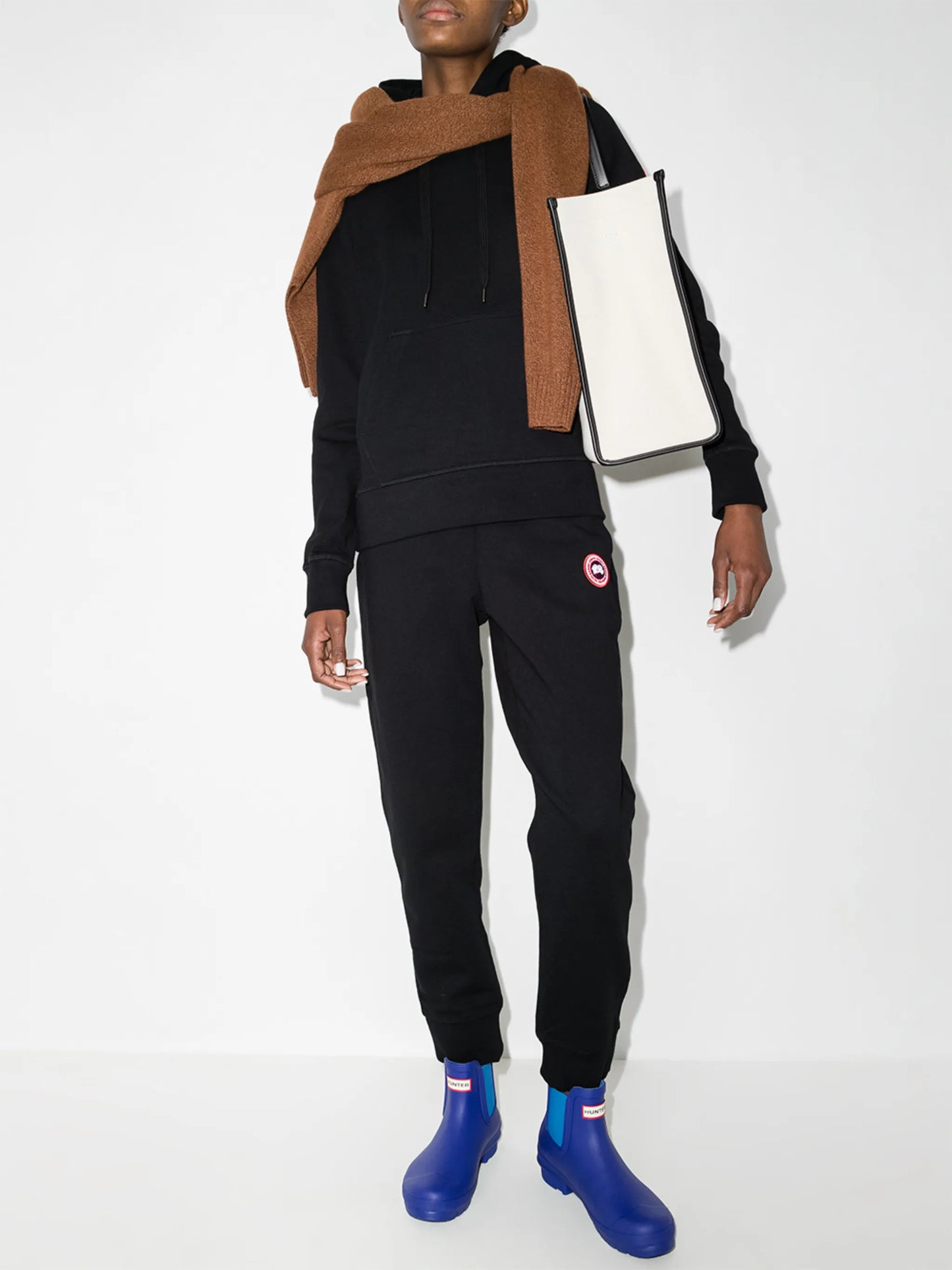 Muskoka logo-patch track pants