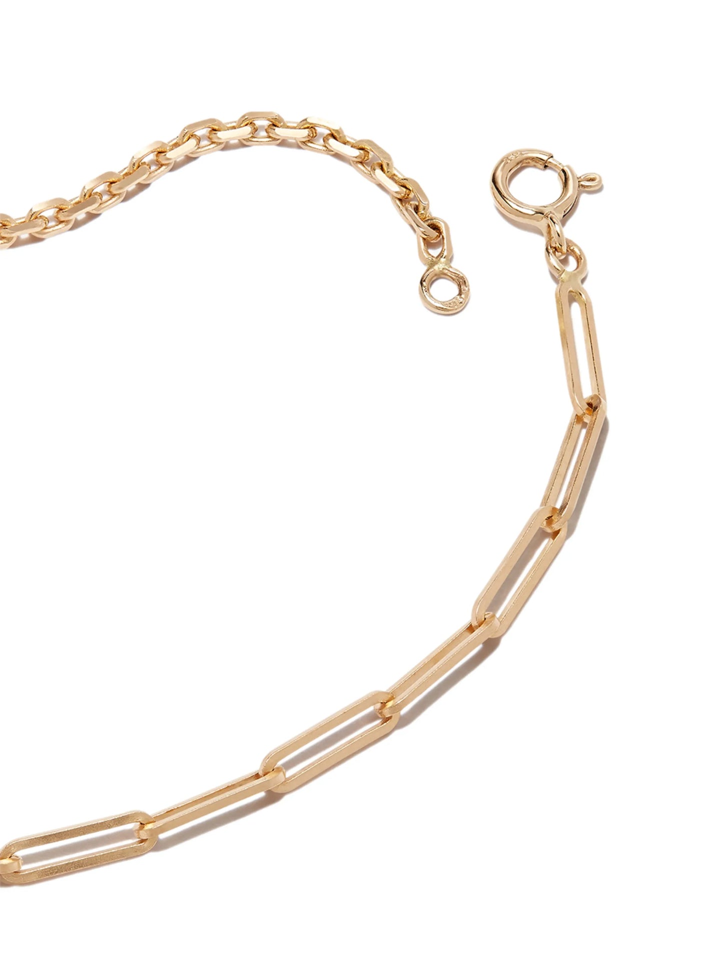 18kt yellow gold Swiss topaz pendant necklace