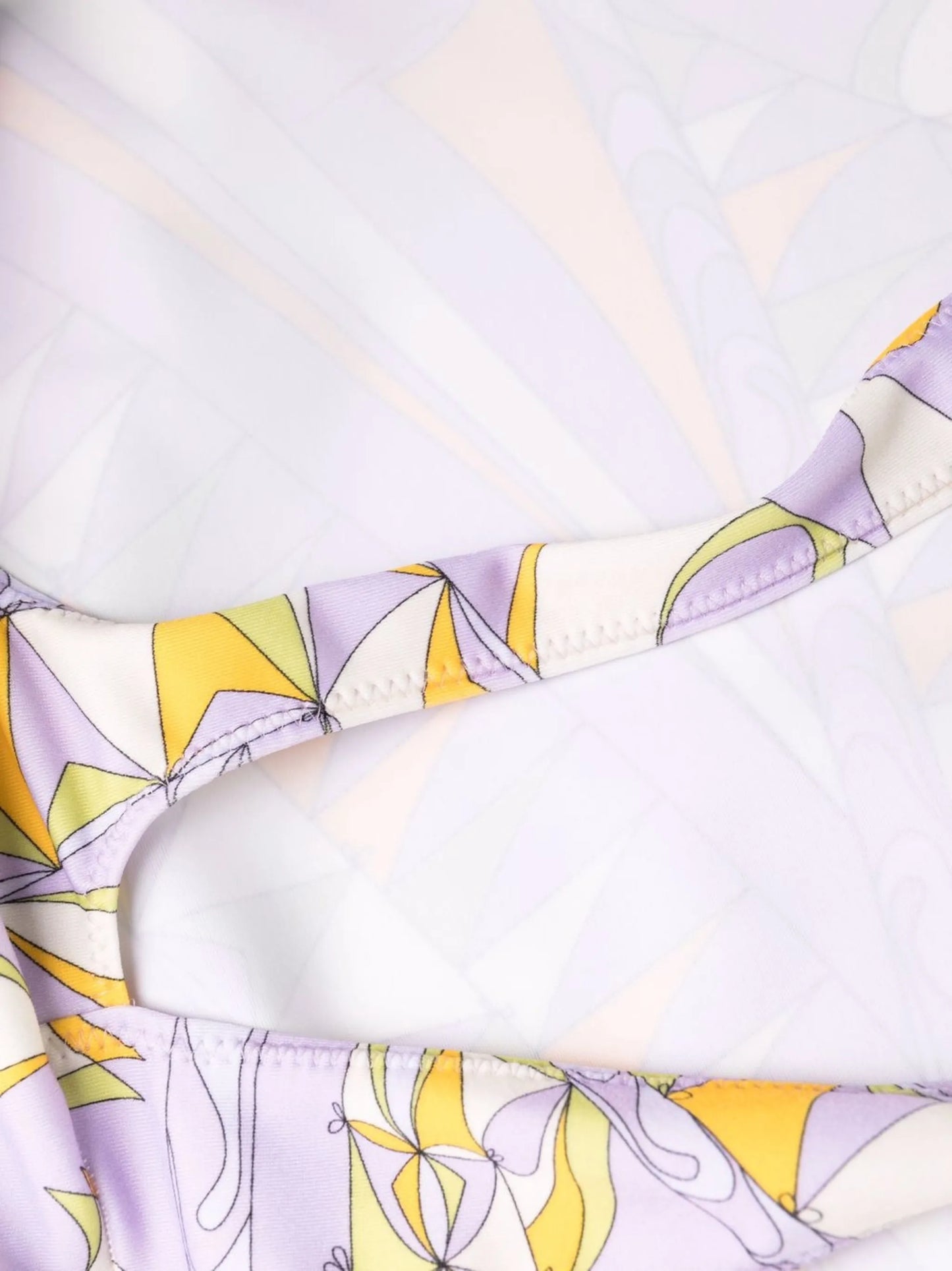 Bandierine-print cutout dress