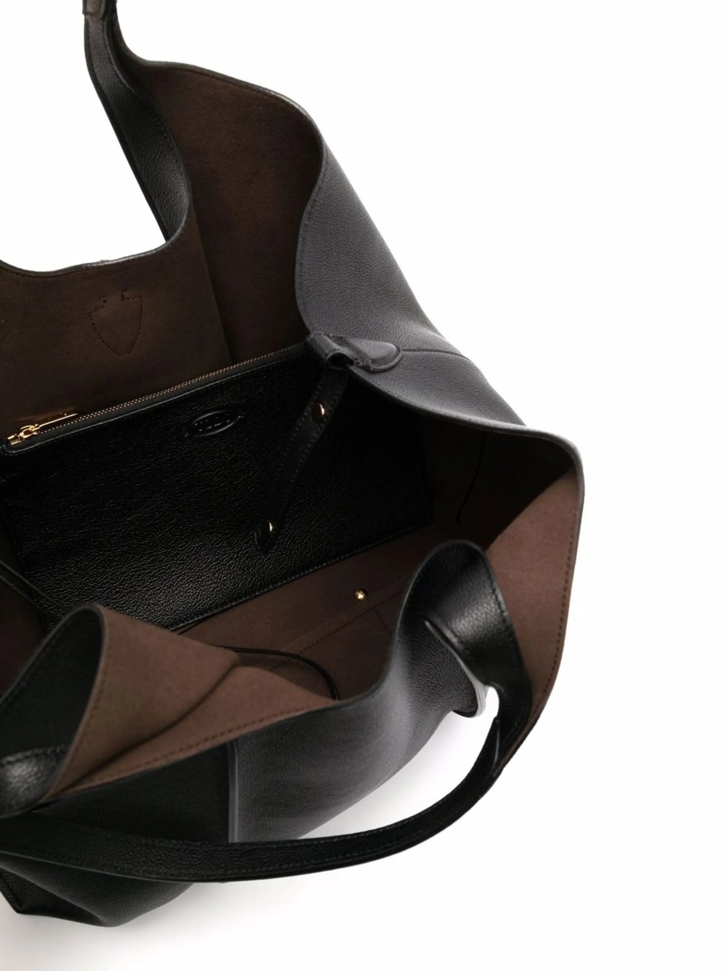 T Timeless shopping bag in leather medium