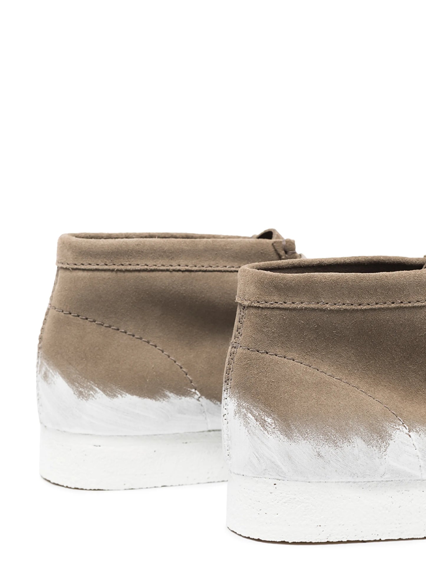 Wallabee suede boots