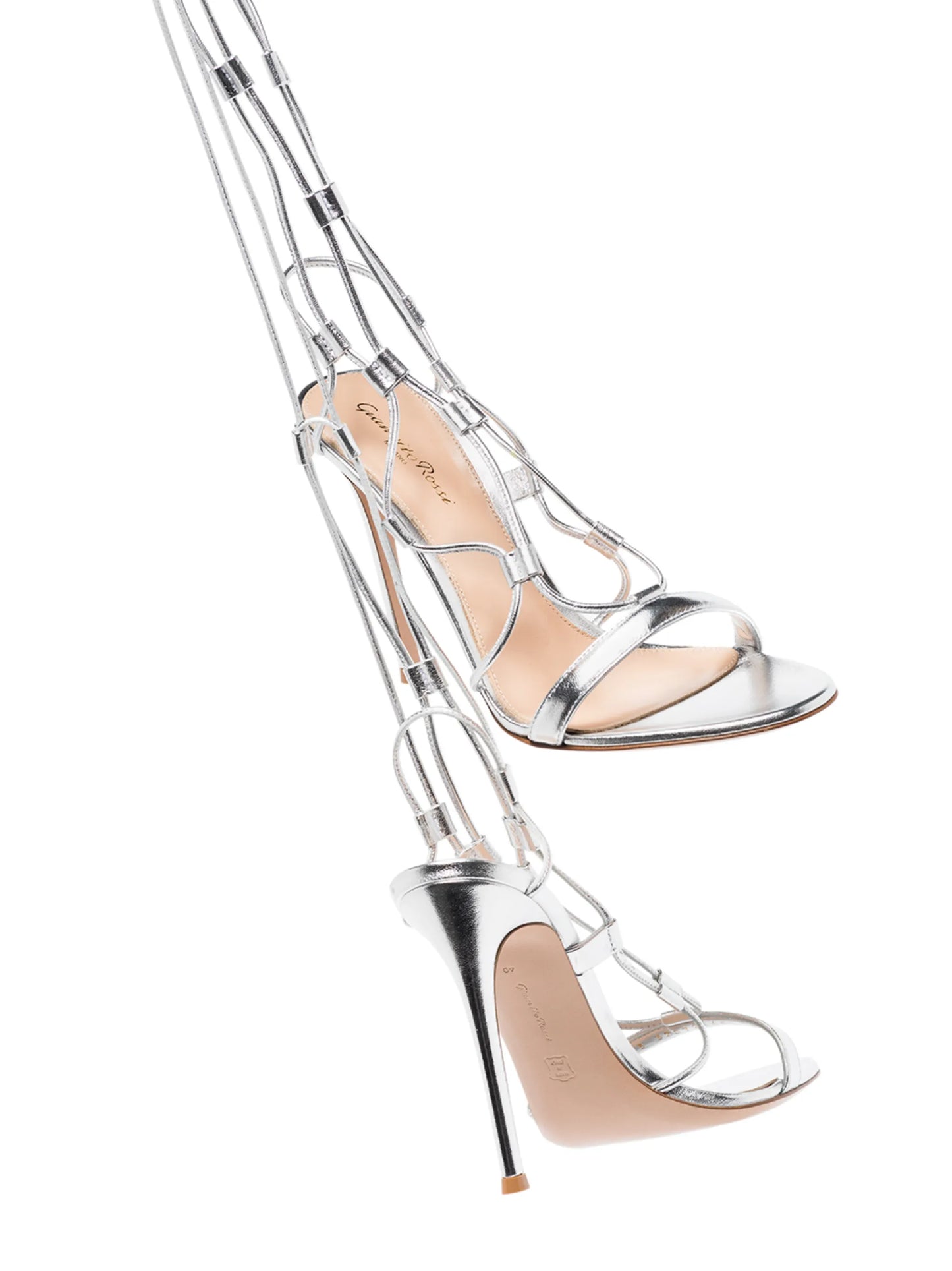 Giza 120mm leather sandals