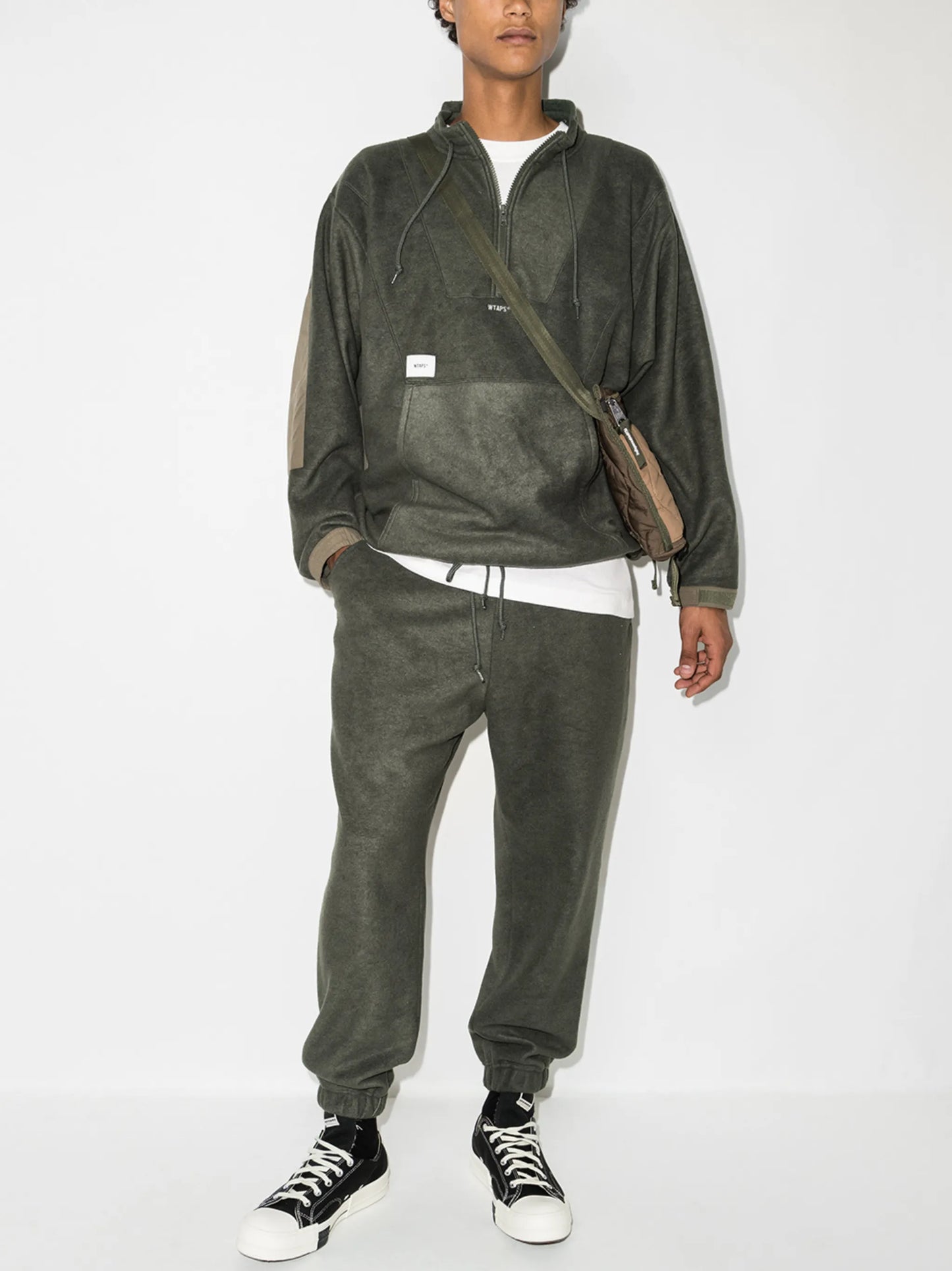 Territory logo-patch sweatshirt