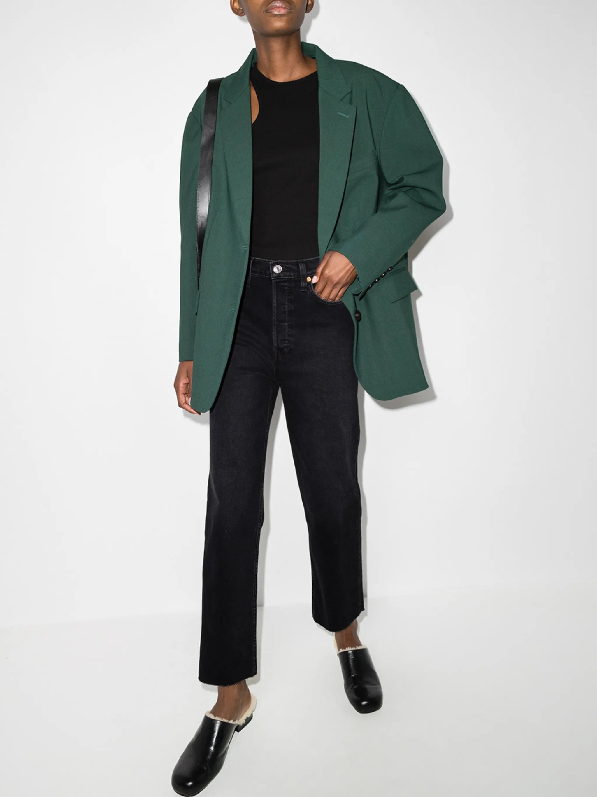 '70s Stone Pipe straight-leg jeans