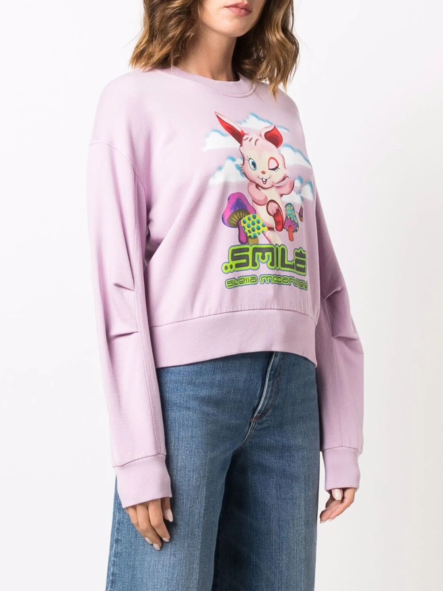 graphic-print sweatshirt