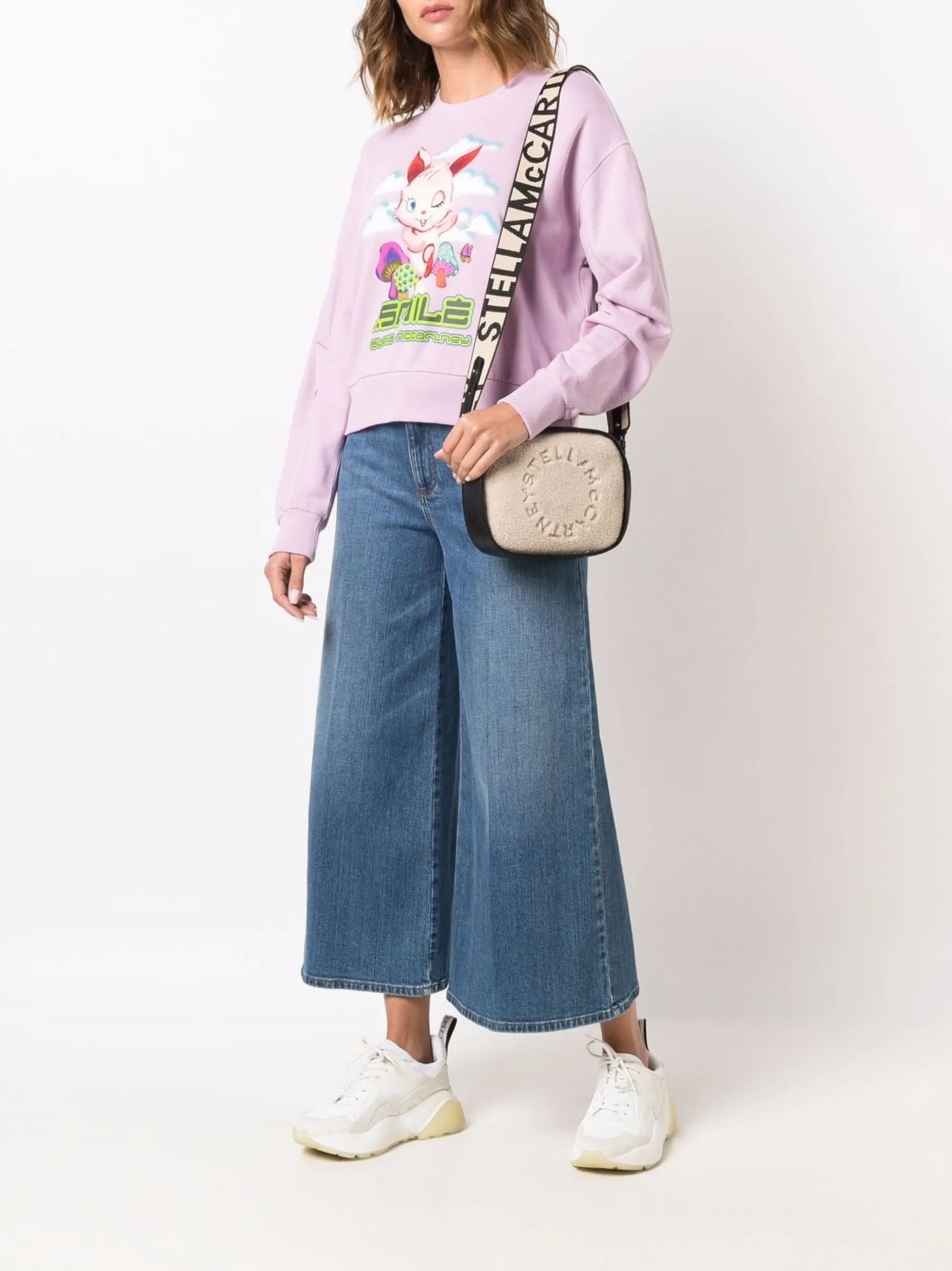 graphic-print sweatshirt