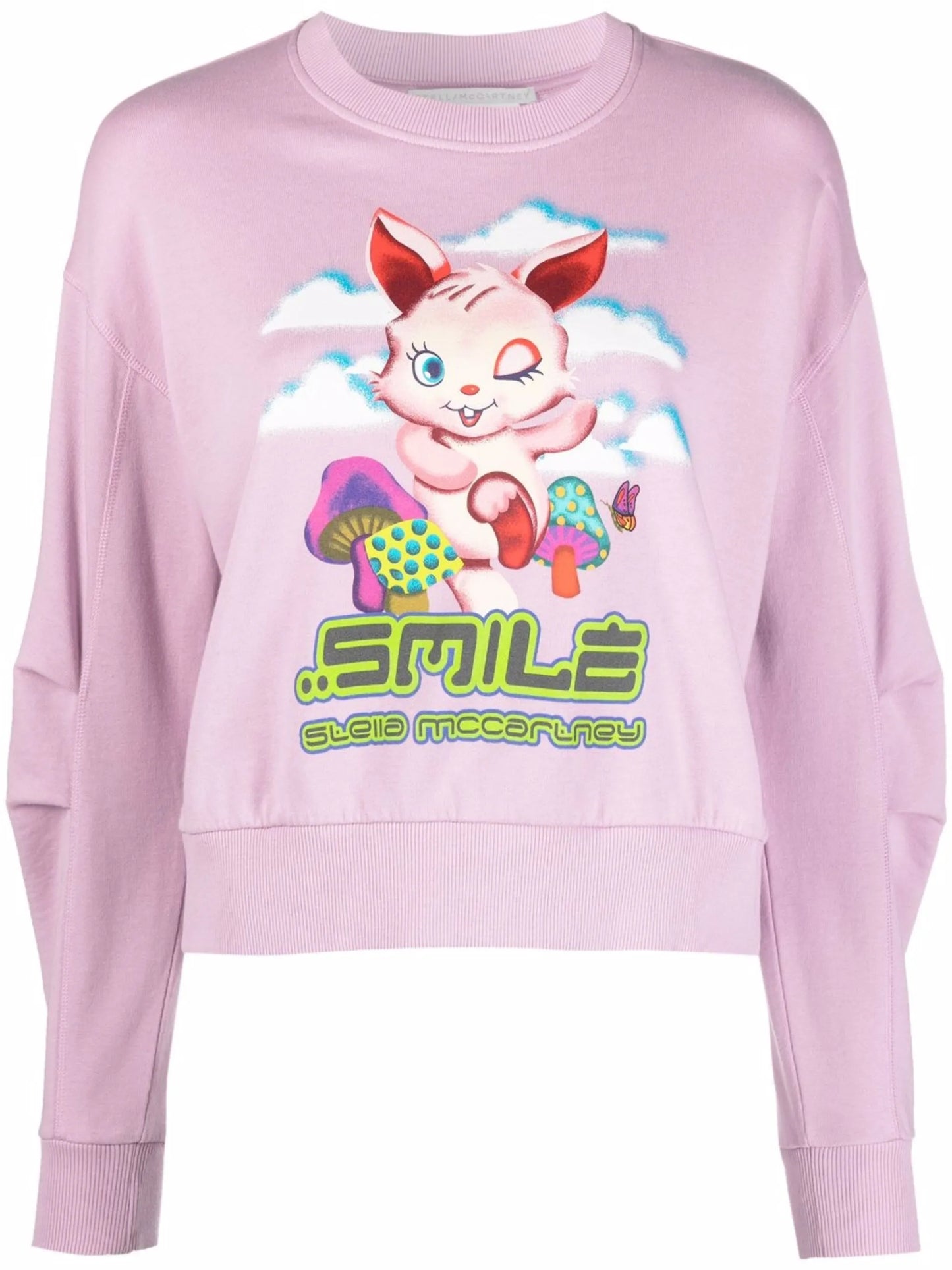 graphic-print sweatshirt