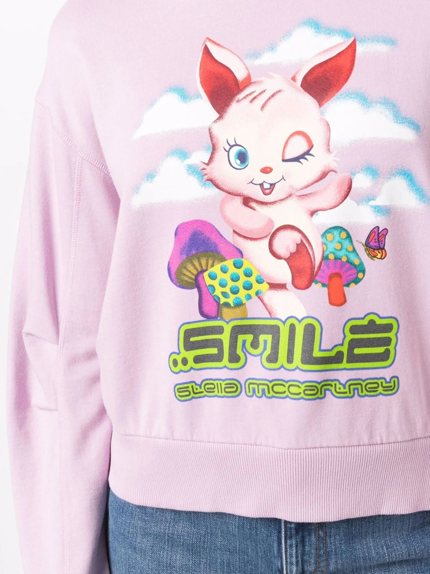 graphic-print sweatshirt