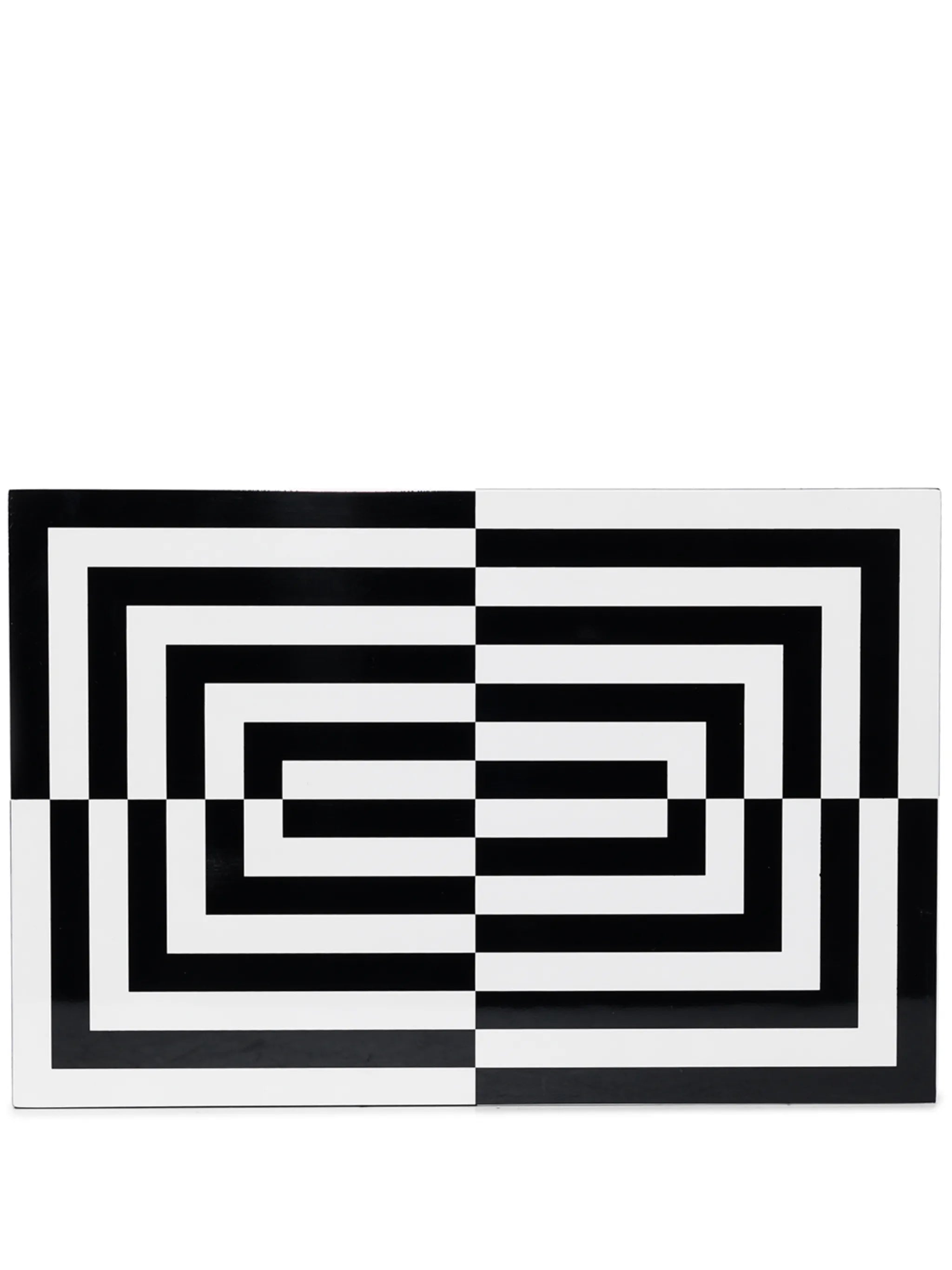 Op Art large lacquer box