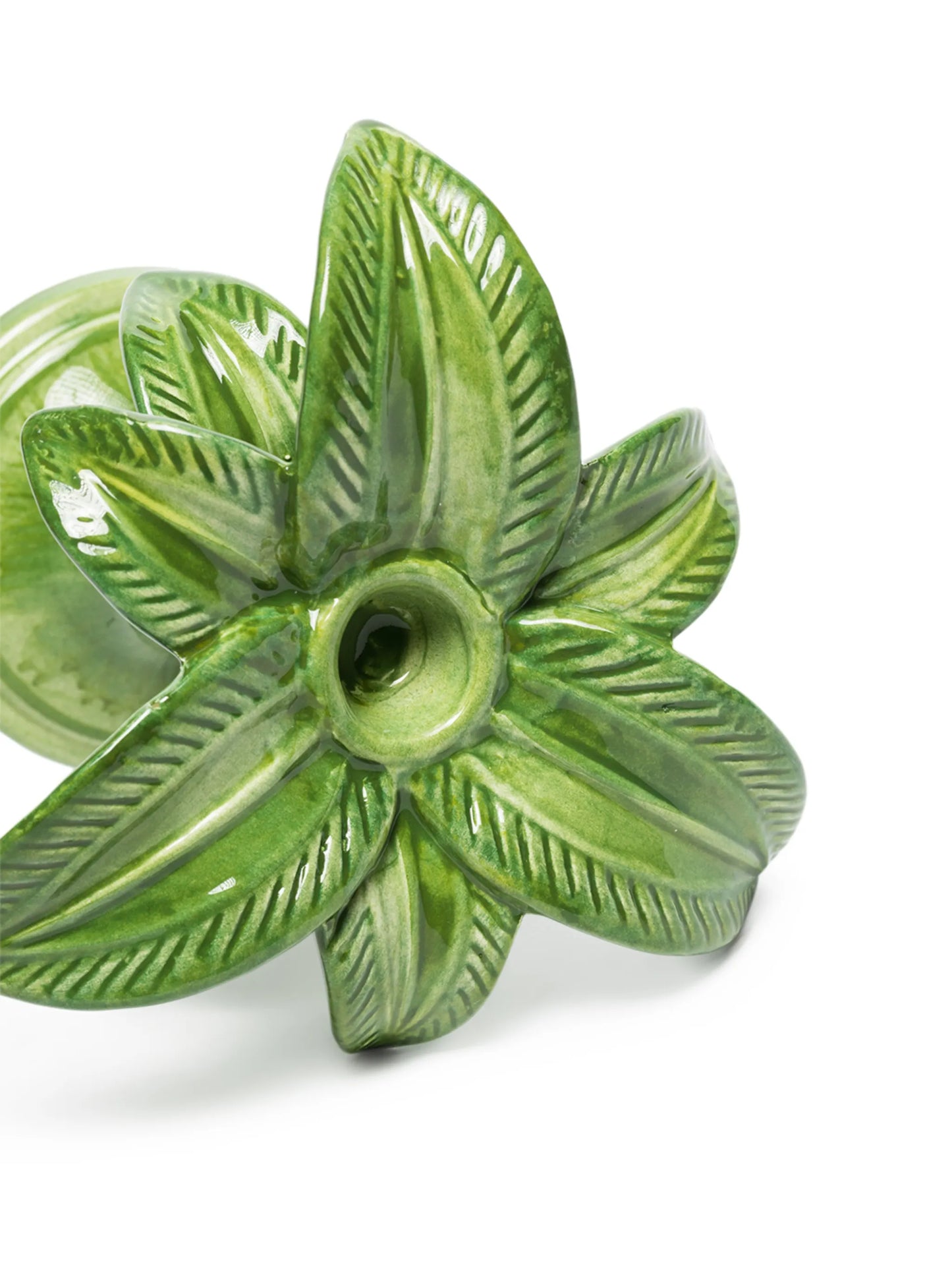 palm tree small candle holder
