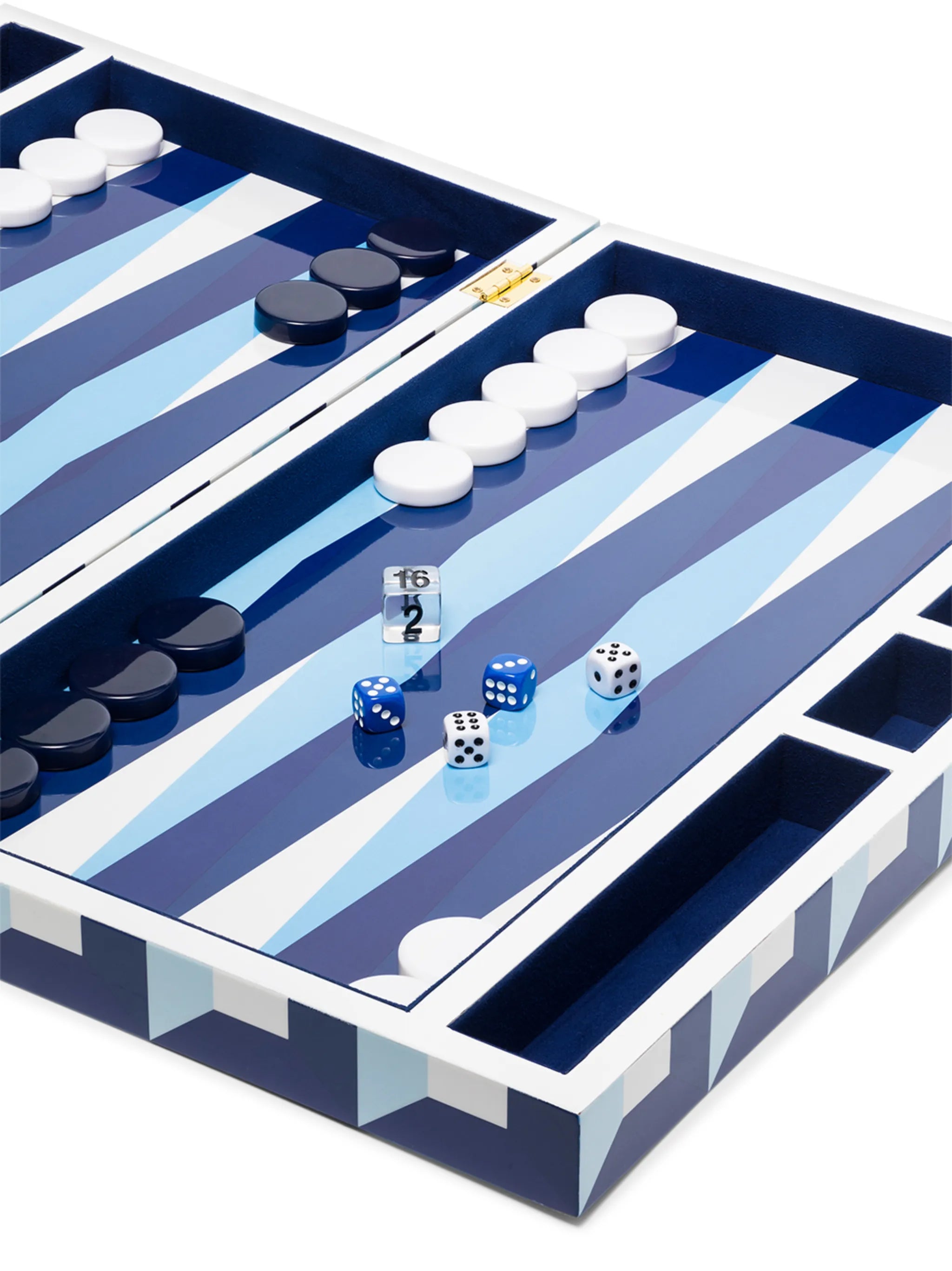 checkboard backgammon set