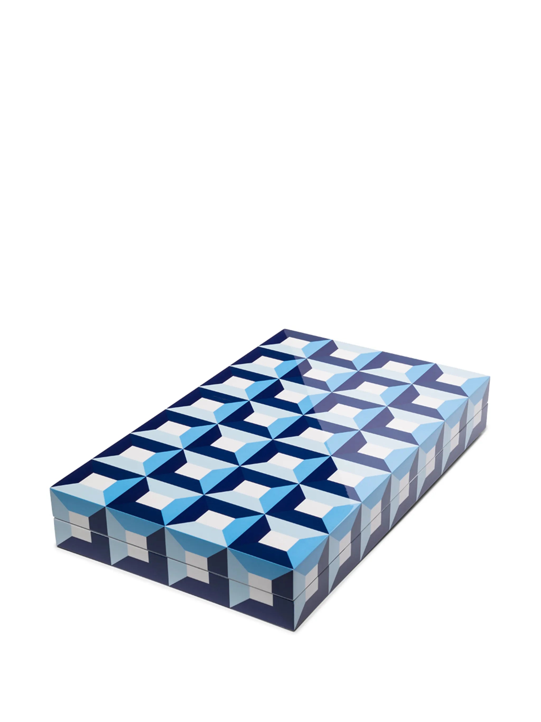 checkboard backgammon set