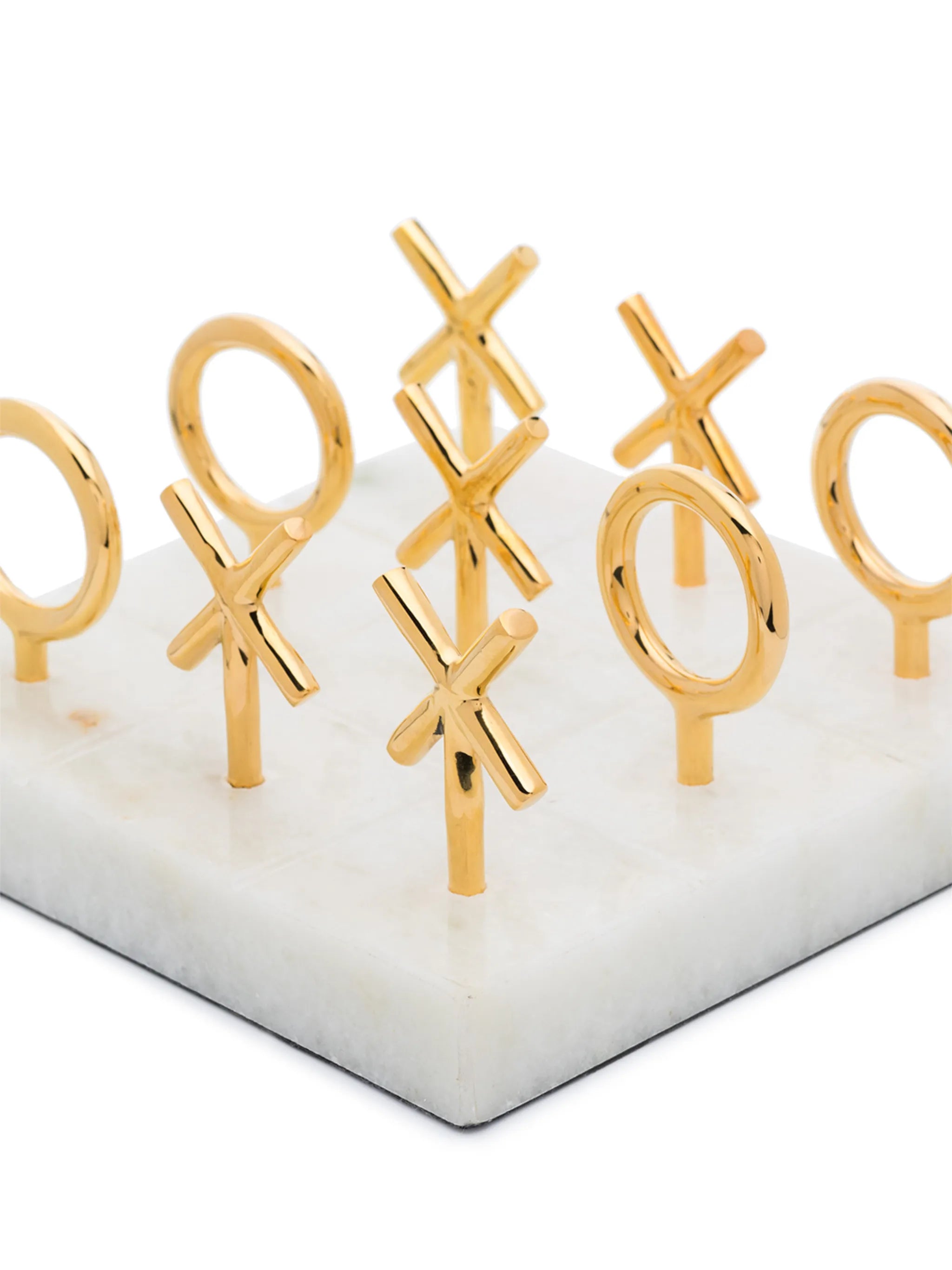 marble Tic-Tac-Toe set